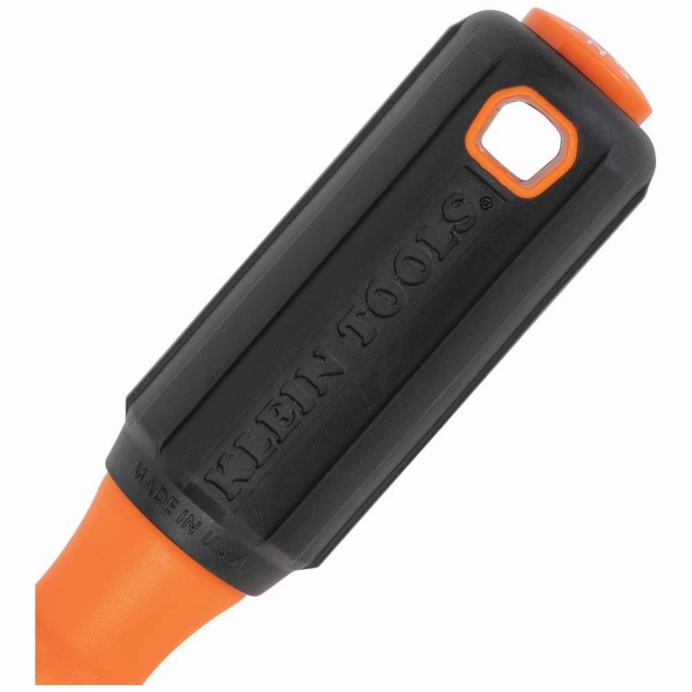 Klein Tools 6846INS Insulated Screwdriver, #2 Square Tip, 6-Inch Round Shank