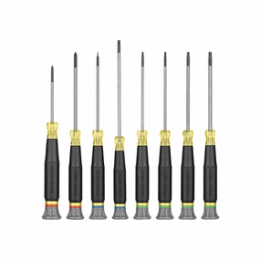 Klein Tools 85617 Precision Screwdriver Set, Slotted & Phillips & TORX, 8 Pc.