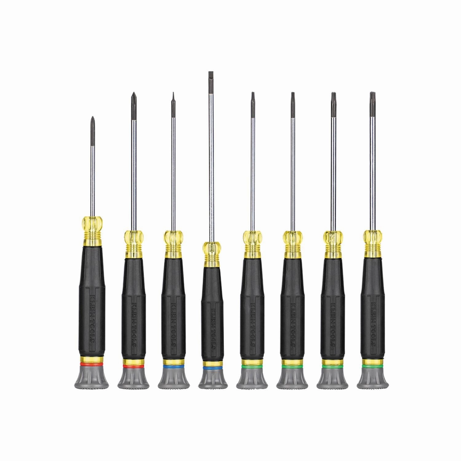 Klein Tools 85617 Precision Screwdriver Set, Slotted & Phillips & TORX, 8 Pc.