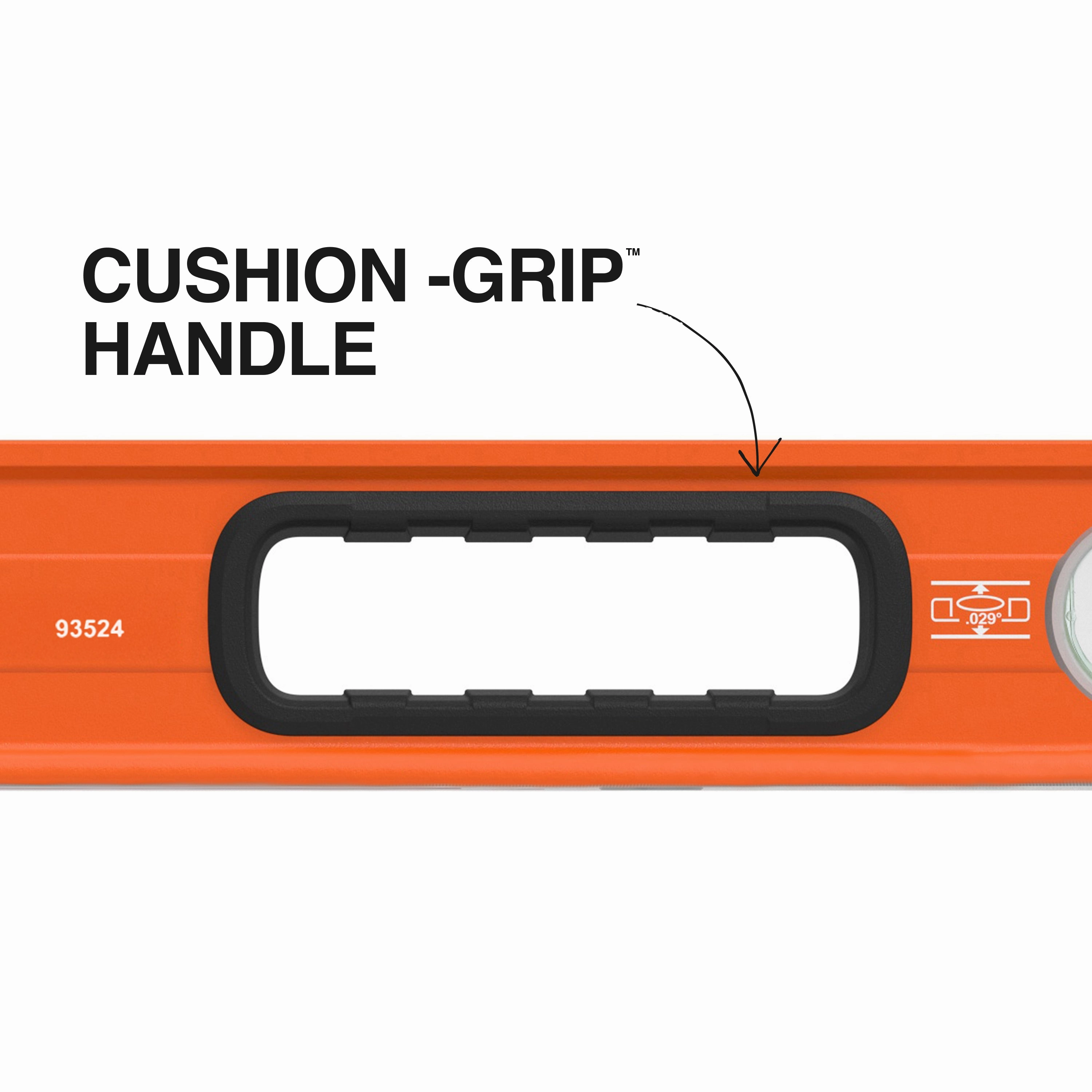 Klein Tools 93524 Box Beam Level, 3 Vial, 24"