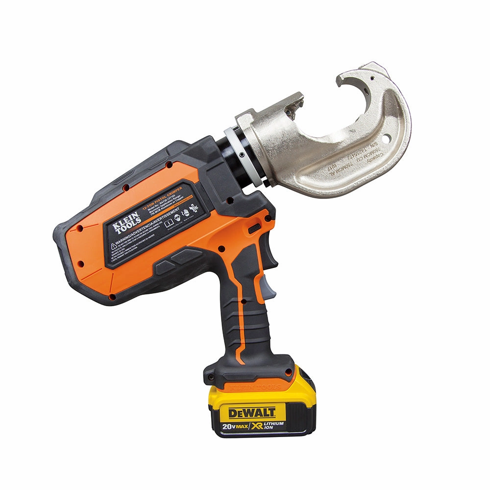 Klein Tools BAT20-12T1651 Battery-Operated 12-Ton Crimper Kit