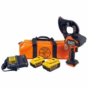 Klein Tools BAT20GD14H Battery-Operated EHS Closed-Jaw Cutter, 4 Ah