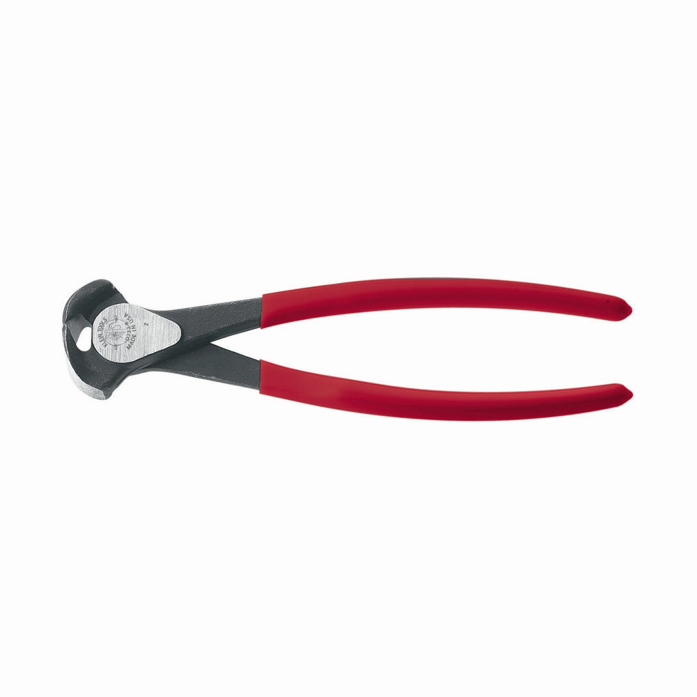Klein Tools D232-8 8-Inch End Cutting Pliers, Red