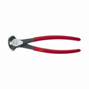 Klein Tools D232-8 8-Inch End Cutting Pliers, Red