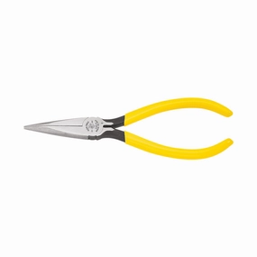 Klein Tools D301-6 Standard Long-Nose Pliers, 6"