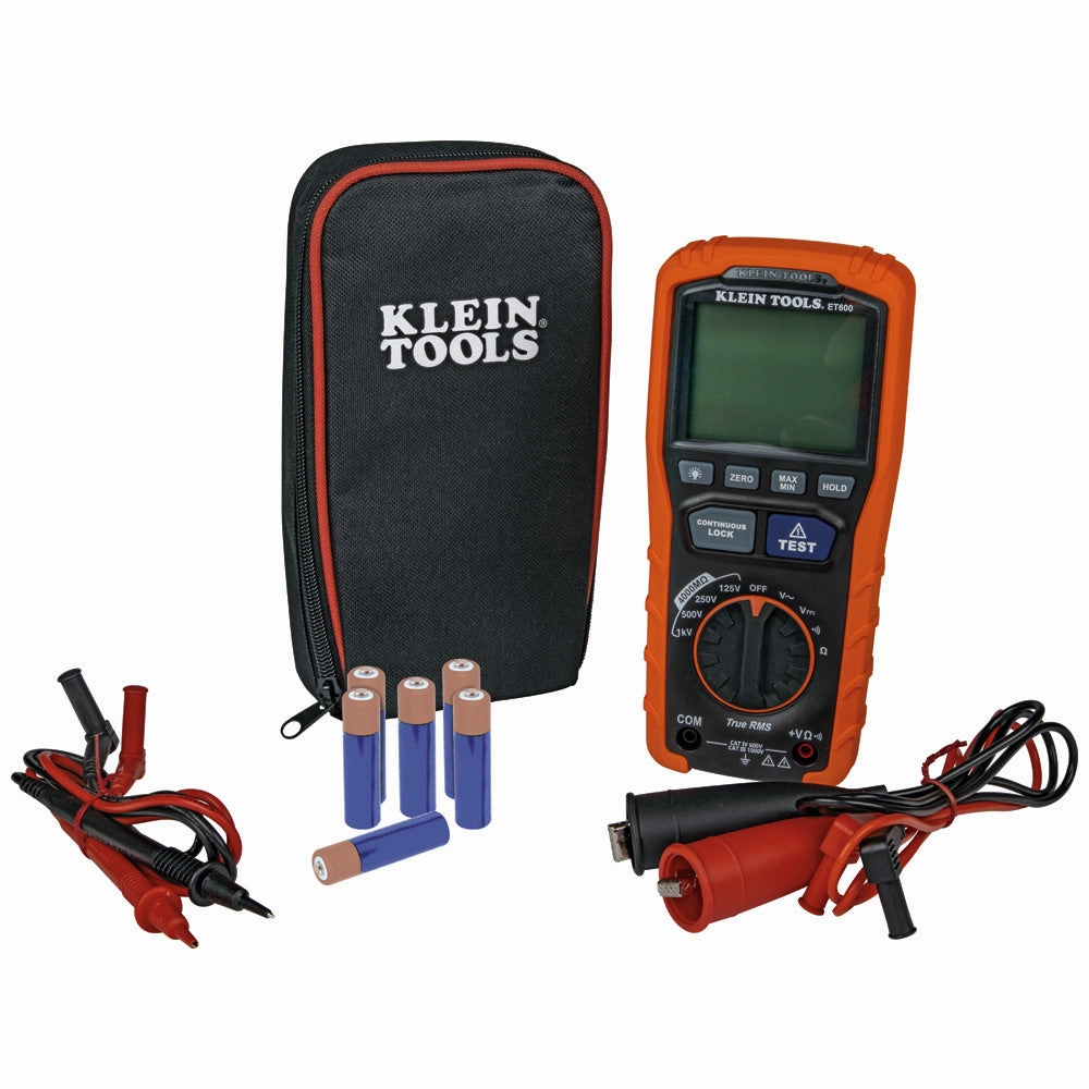 Klein Tools ET600 Insulation Resistance Tester