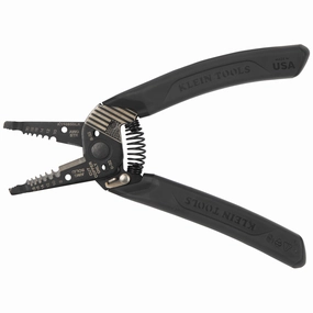 Klein Tools K11095BLK Limited Edition Klein-Kurve Blackout Wire Stripper / Cutter, 8-20 AWG