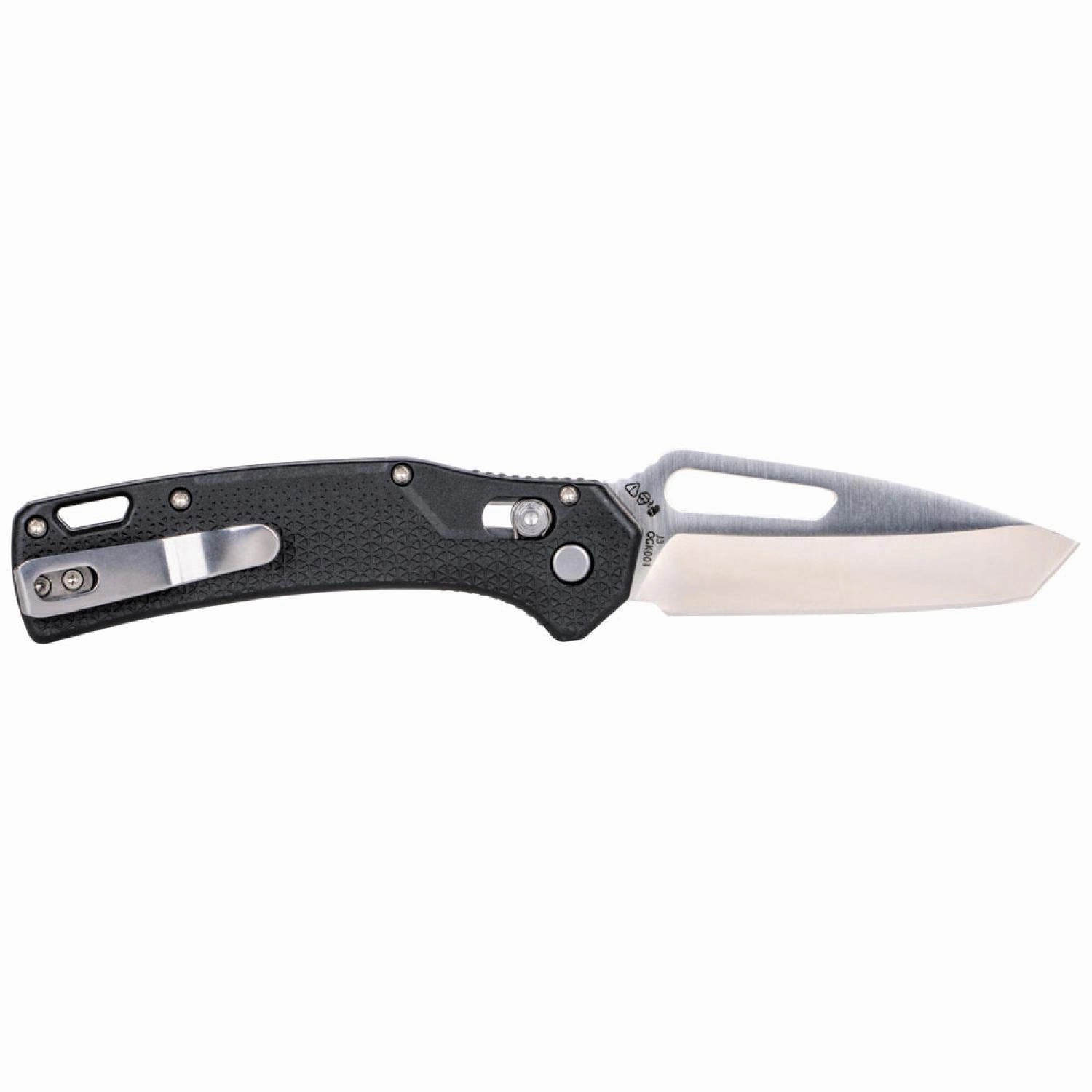 Klein Tools OGK001BKT Resurgence Hunting Pocket Knife, Black & Tanto
