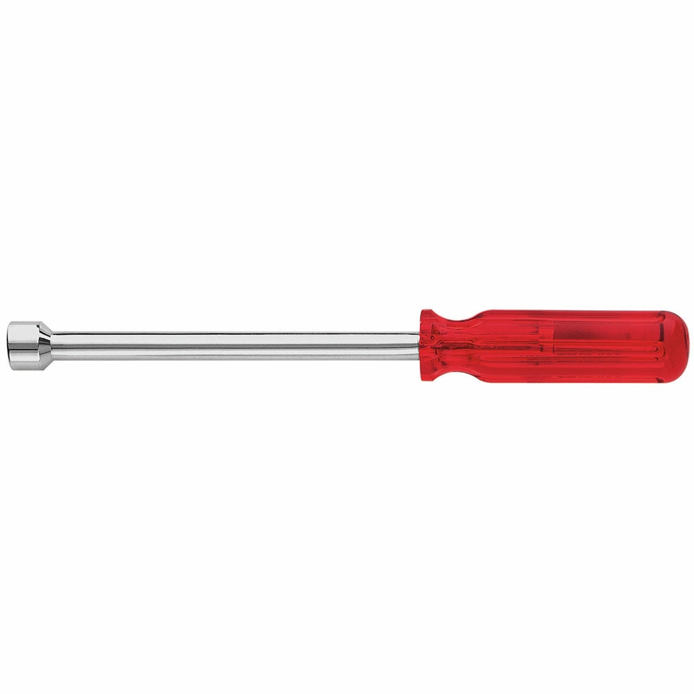 Klein Tools S166 Nut Driver, Hollow Shaft, 6" x 1/2"