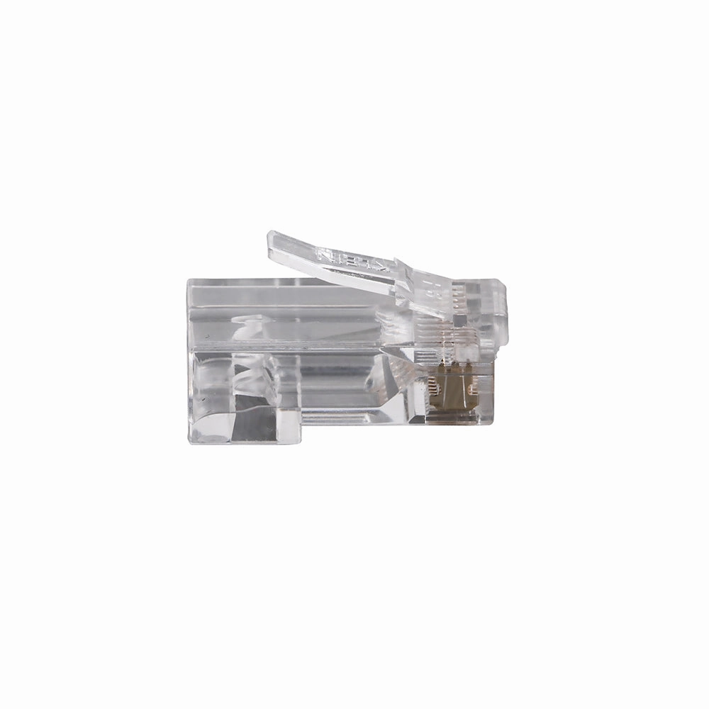 Klein Tools VDV826-729 Pass-Thru Modular Data Plugs CAT6, 10-Pack