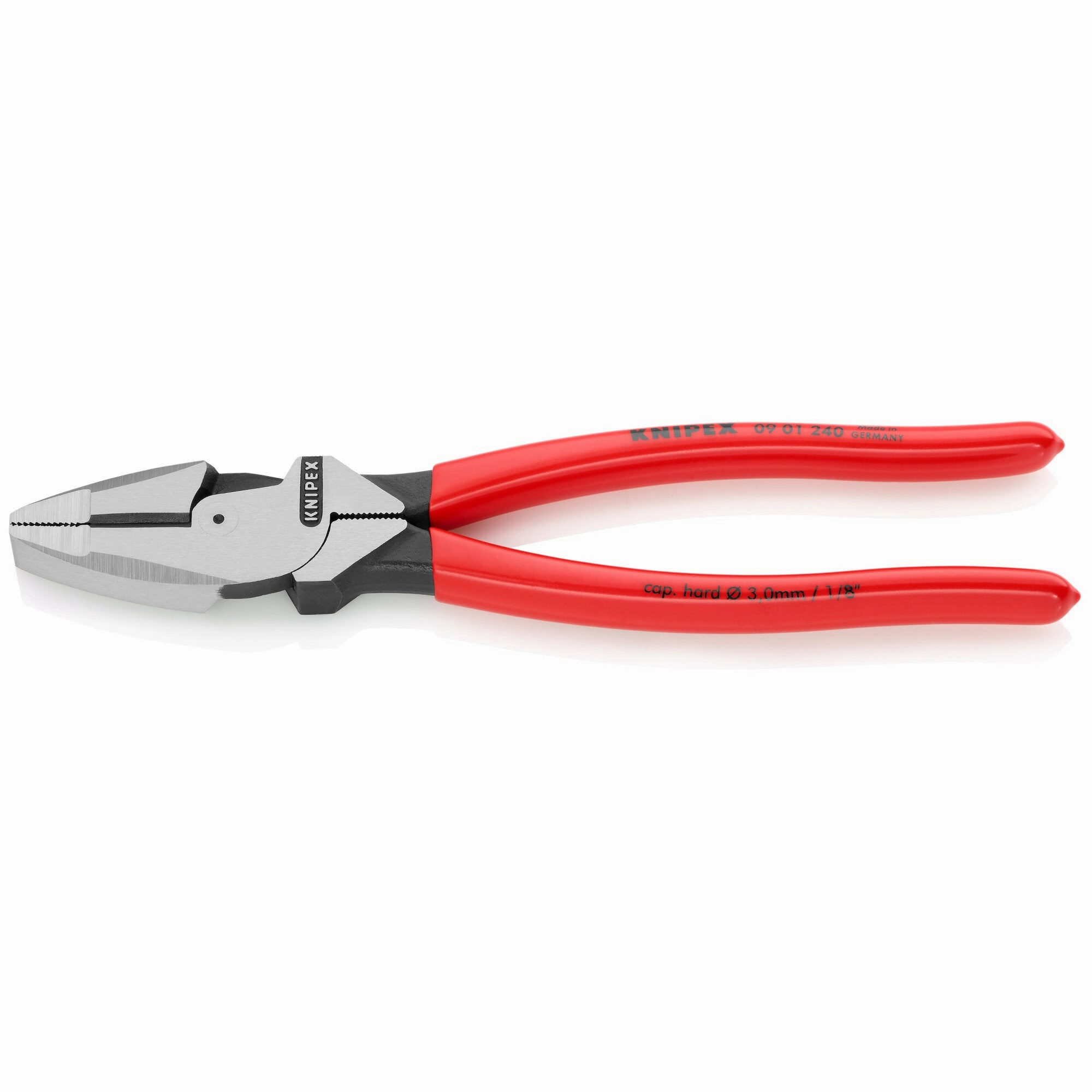 Knipex 09 01 240 SBA 9 1/2" High Leverage Lineman's Pliers New England Head