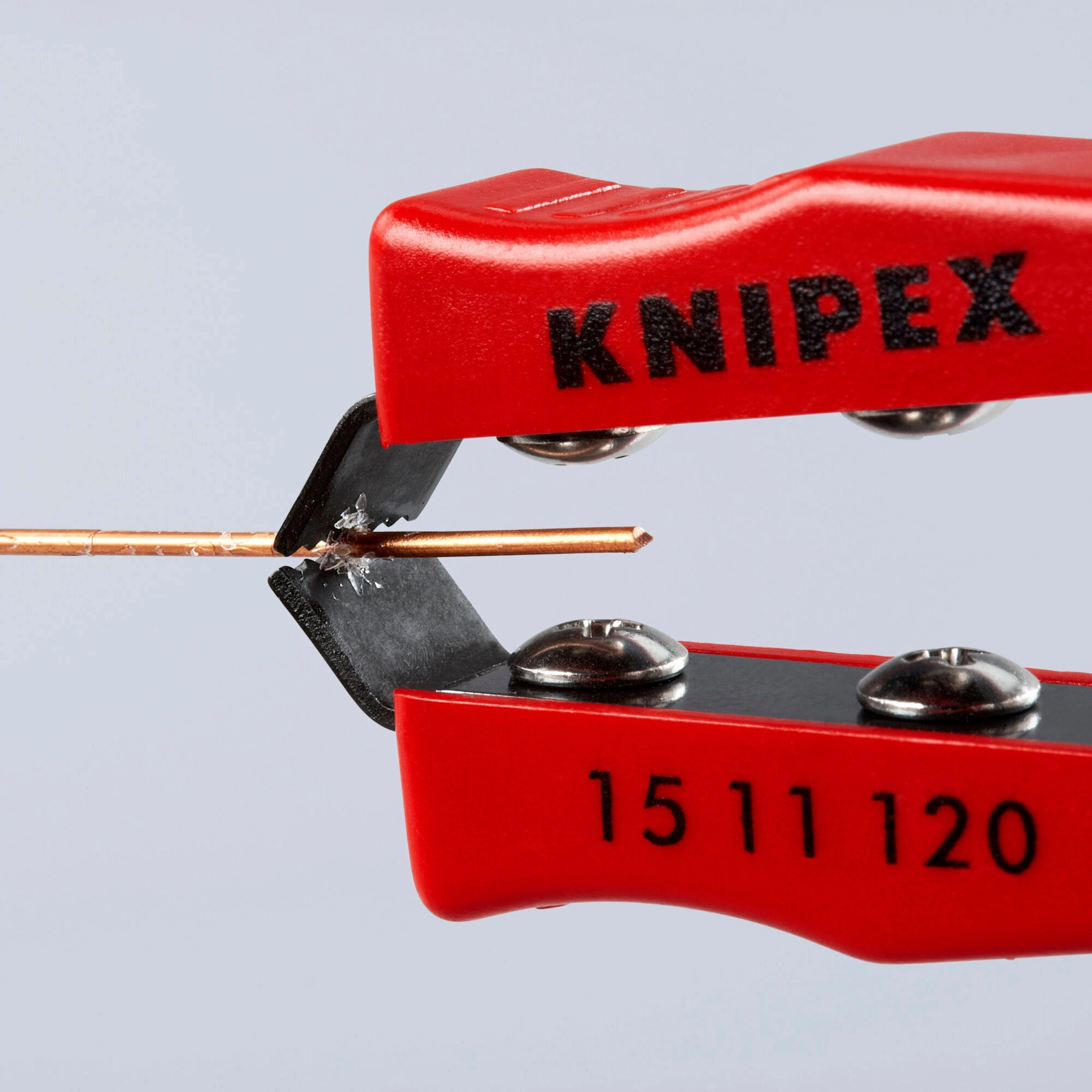 Knipex 15 11 120 4 3/4" Steel and Plastic Stripping Tweezers Magnetic Tips