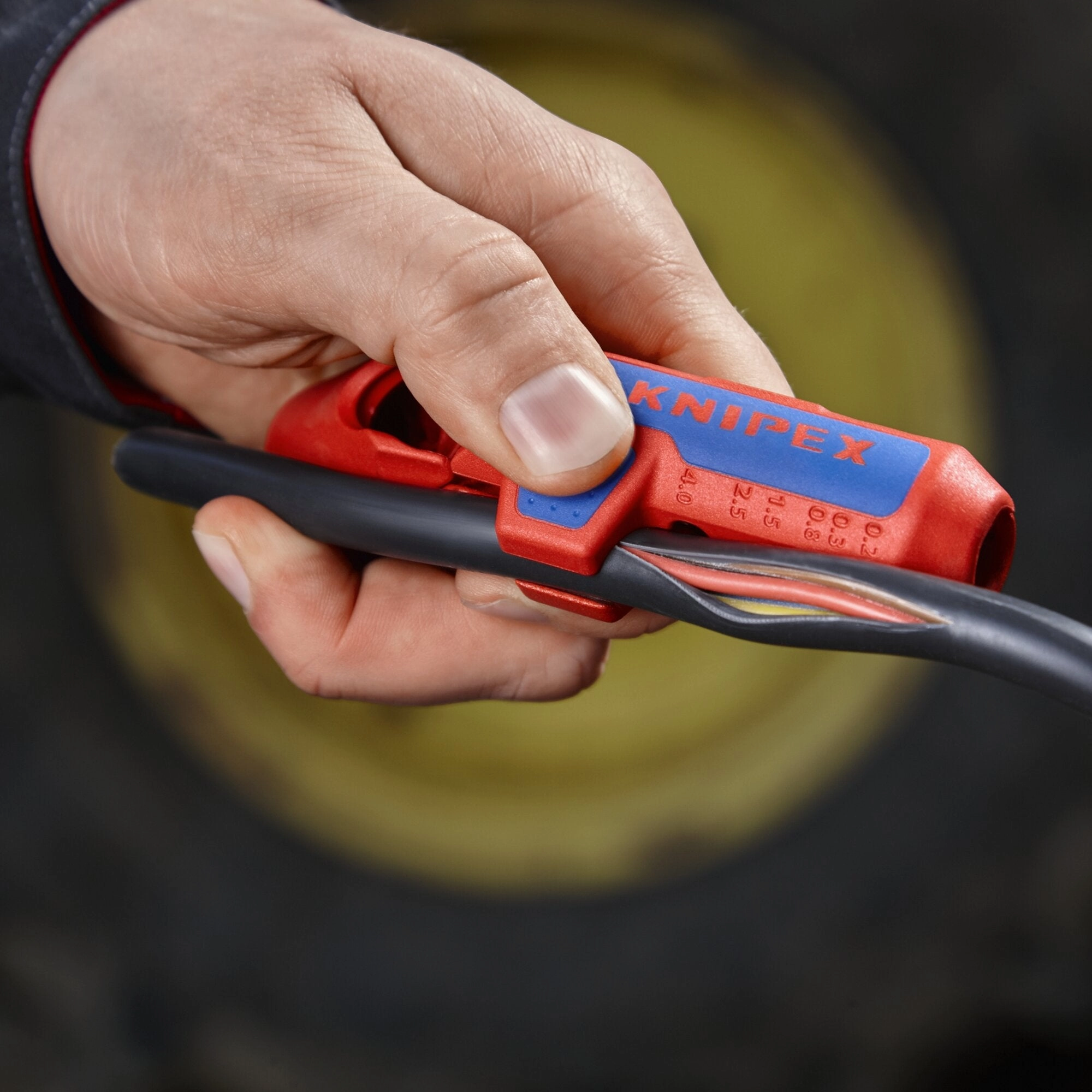 Knipex 16 95 02 SB 5 1/4" KNIPEX ErgoStrip Universal Dismantling Tool, Left-Handed