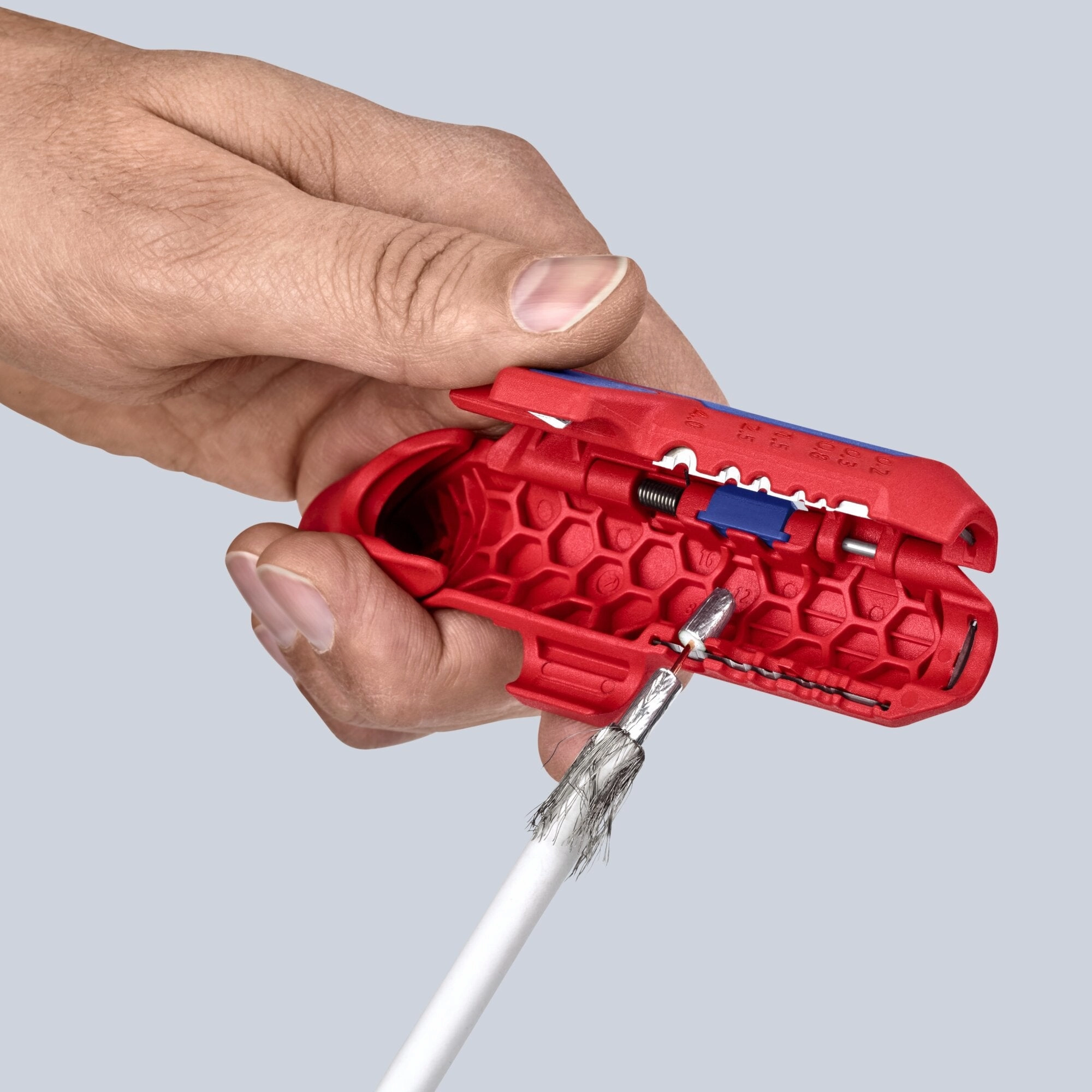 Knipex 16 95 02 SB 5 1/4" KNIPEX ErgoStrip Universal Dismantling Tool, Left-Handed