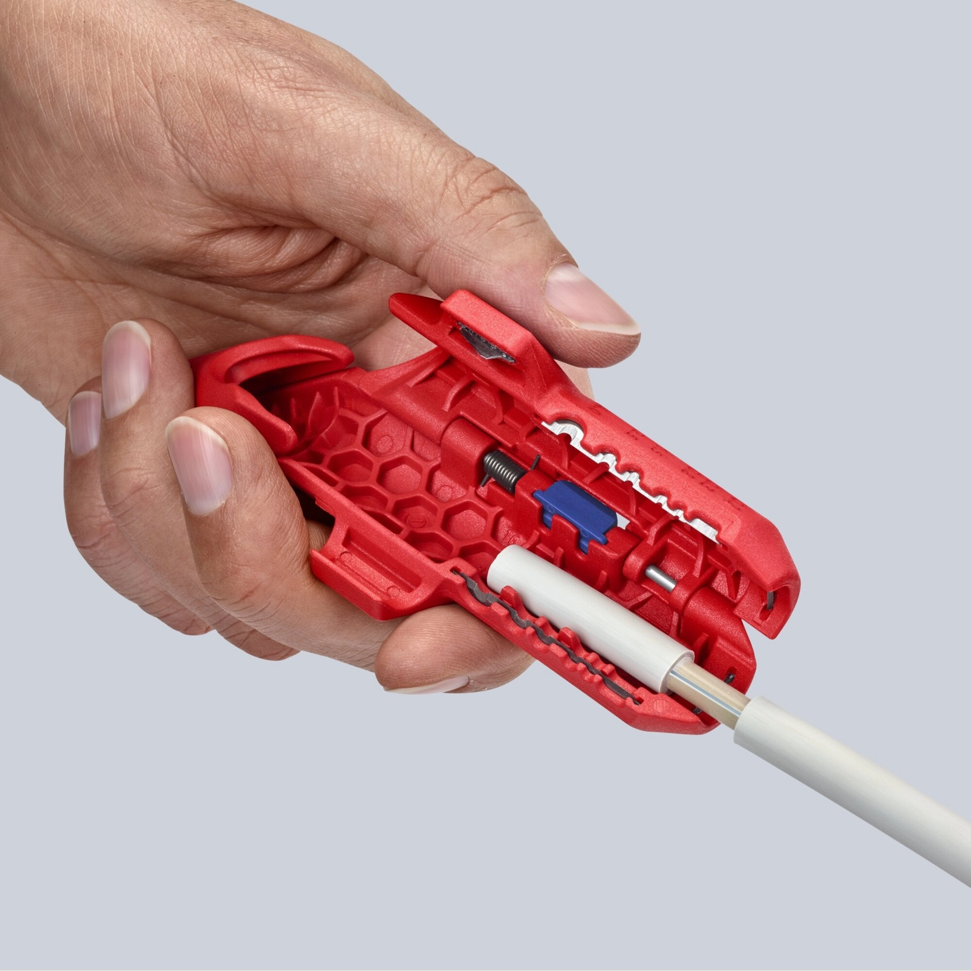 Knipex 16 95 02 SB 5 1/4" KNIPEX ErgoStrip Universal Dismantling Tool, Left-Handed