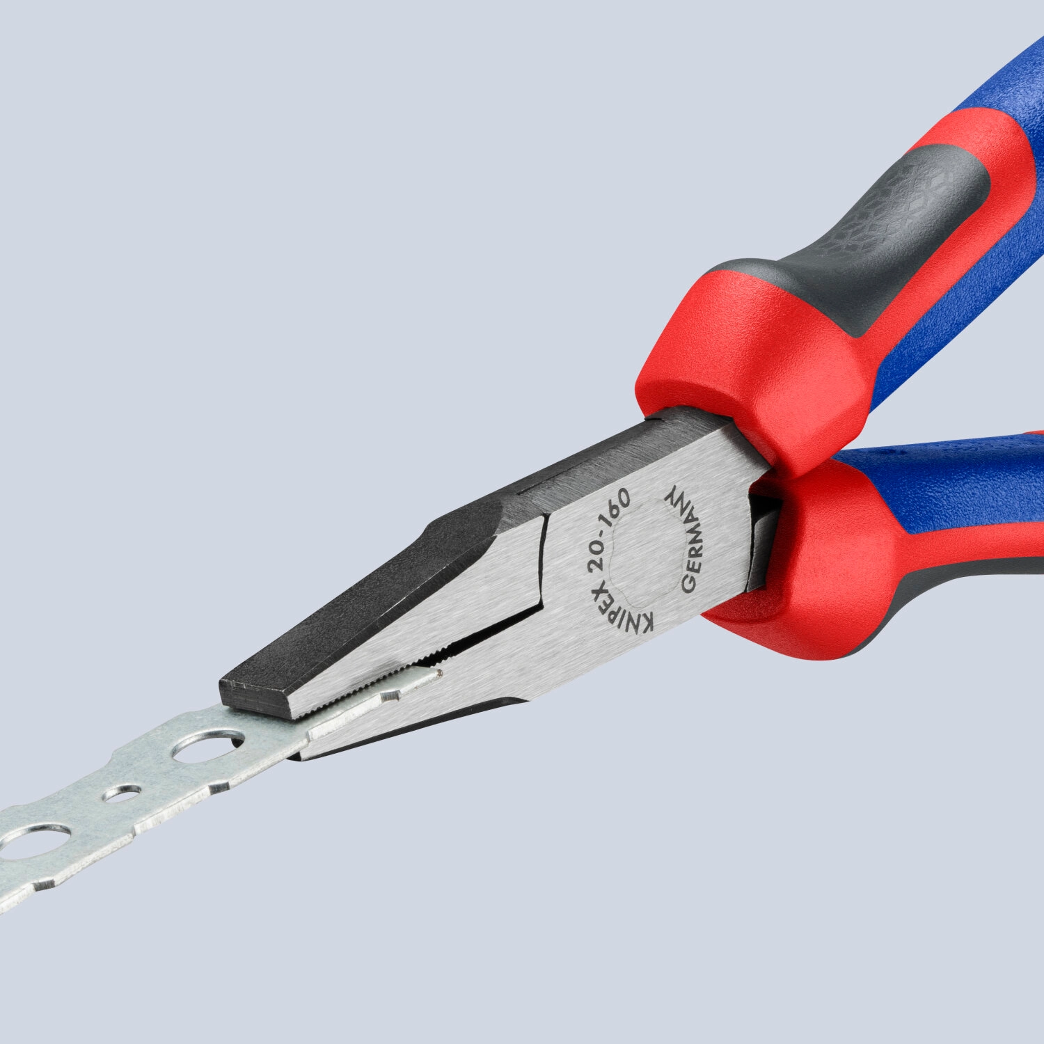 Knipex 20 02 160 KnipeXtend Flat Nose Pliers, 6 1/4"