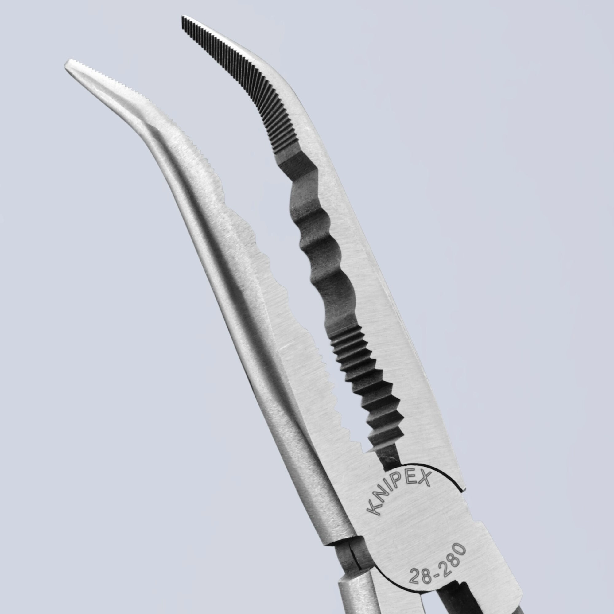 Knipex 28 81 280 11" Extra Long Needle-Nose 45 Angled Pliers