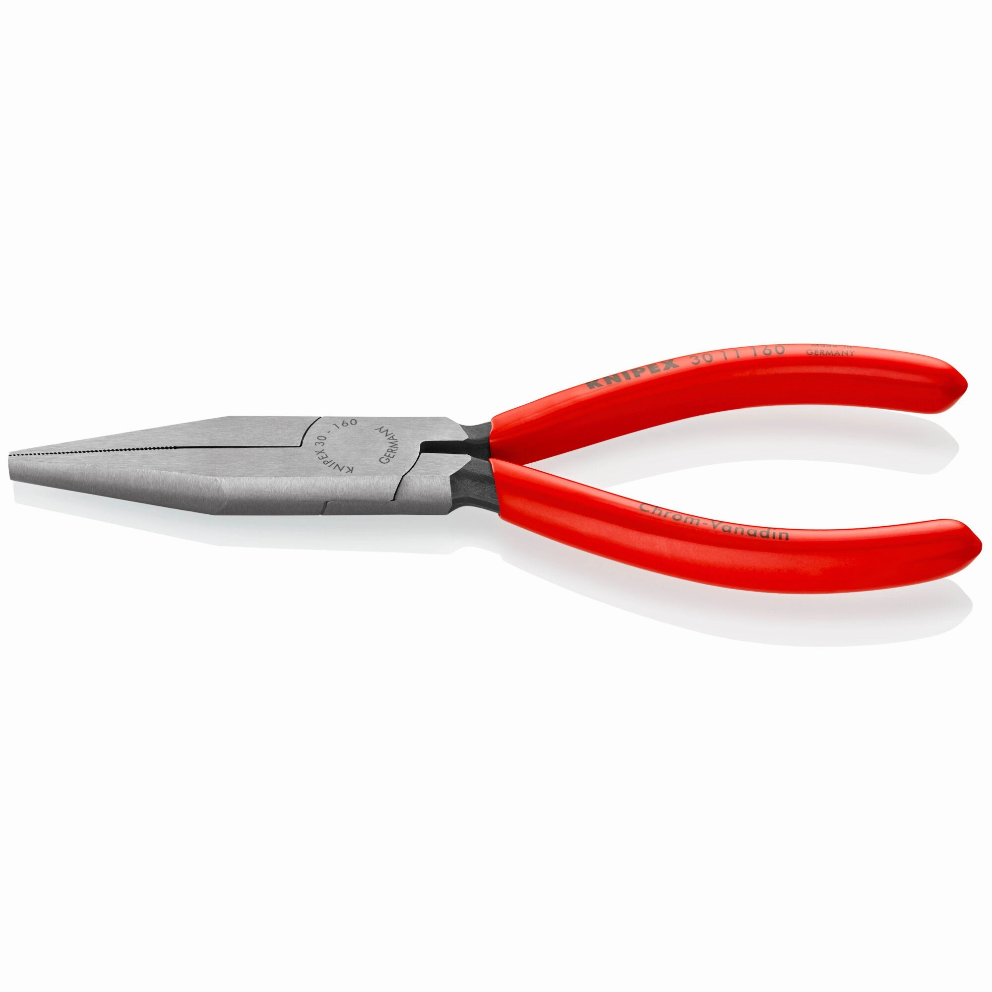 Knipex 30 11 160 6 1/4" Long Nose Pliers-Flat Tips