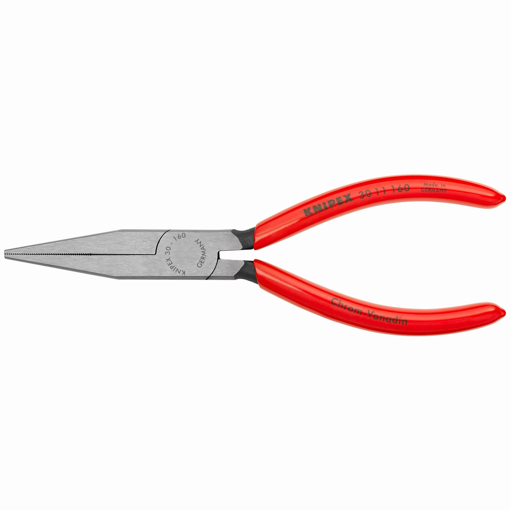 Knipex 30 11 160 6 1/4" Long Nose Pliers-Flat Tips