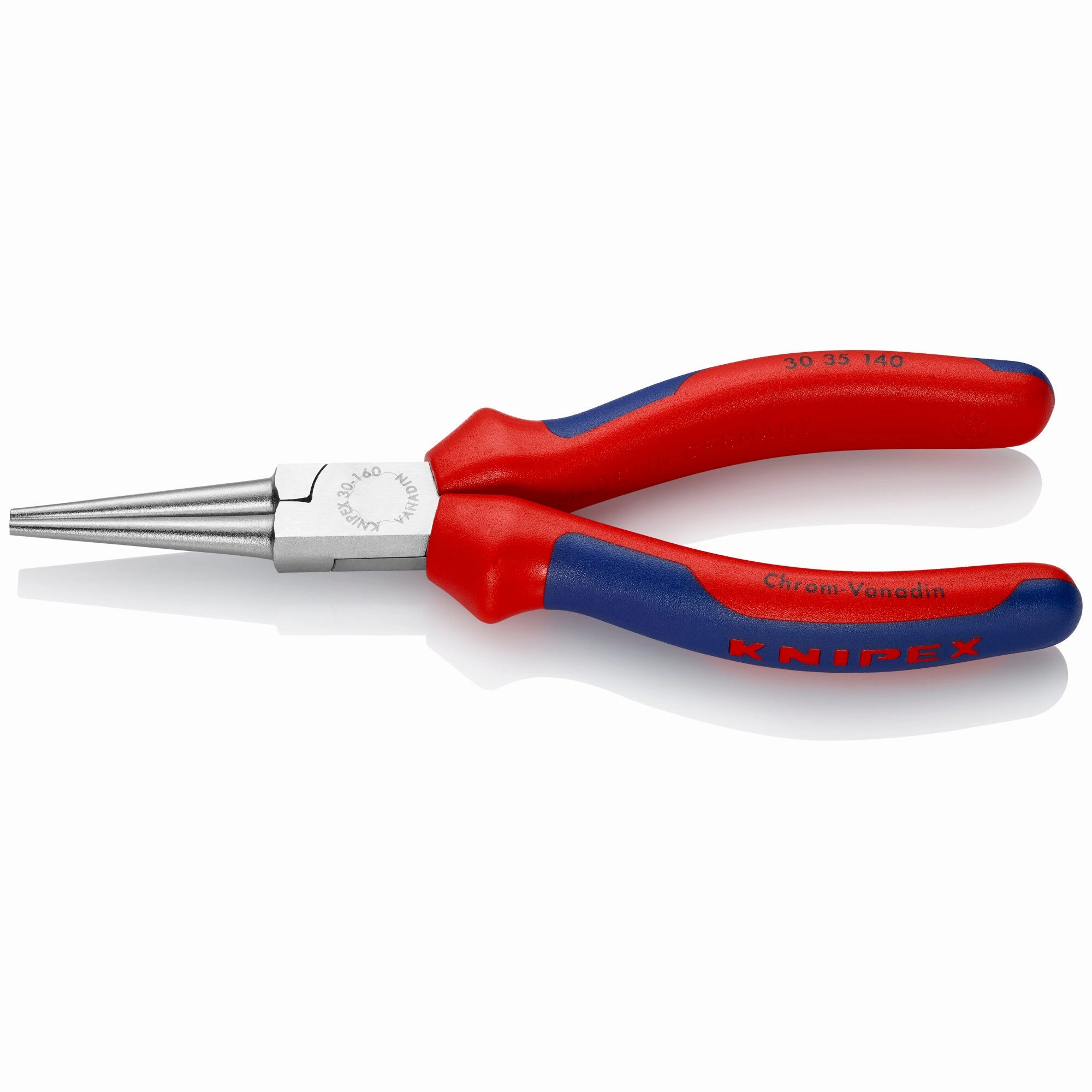 Knipex 30 35 140 5 1/2" Long Nose Pliers-Round Tips