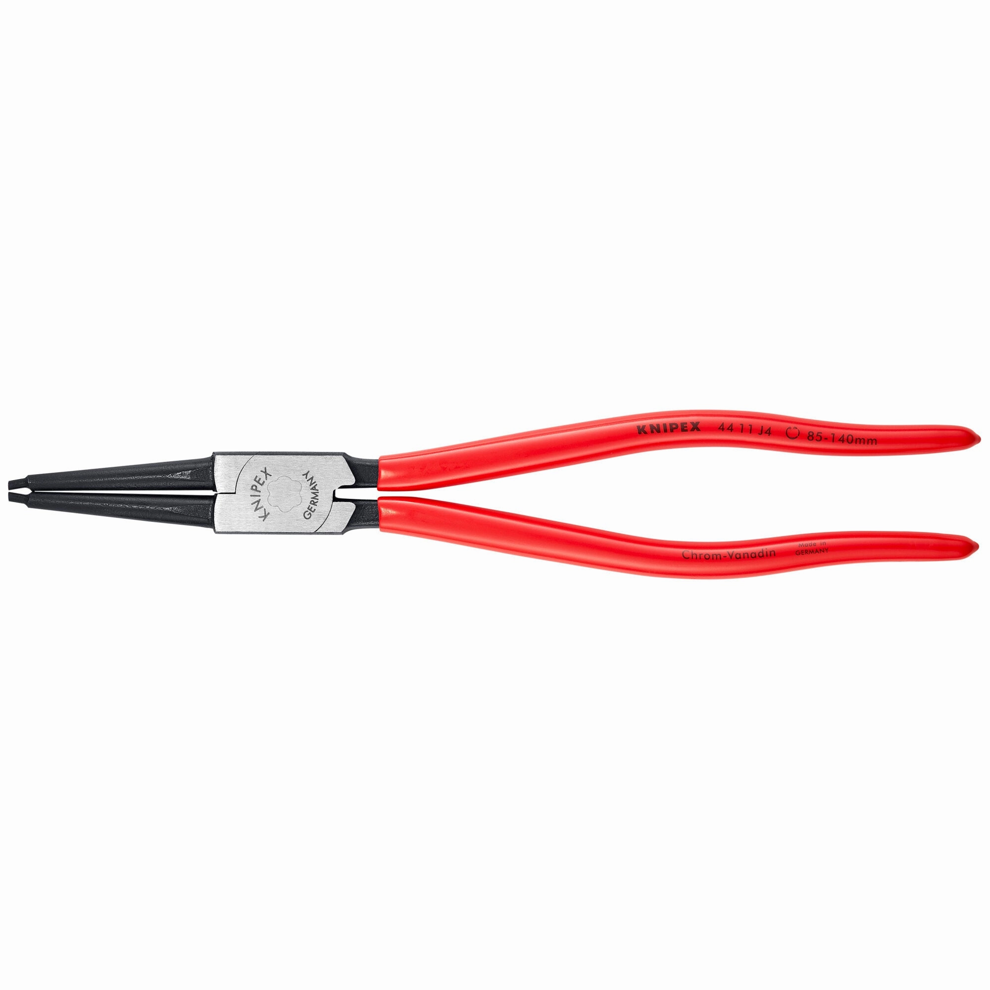 Knipex 44 11 J4 12 1/2" Internal Snap Ring Pliers-Forged Tips