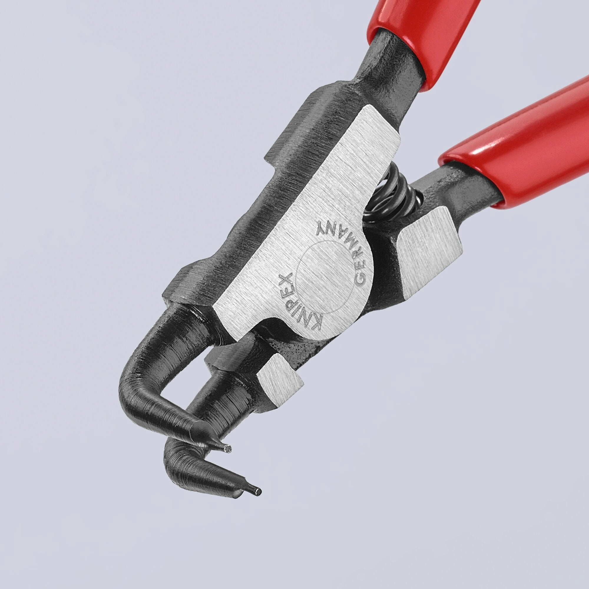 Knipex 46 21 A01 5" External 90 Angled Snap Ring Pliers-Forged Tips