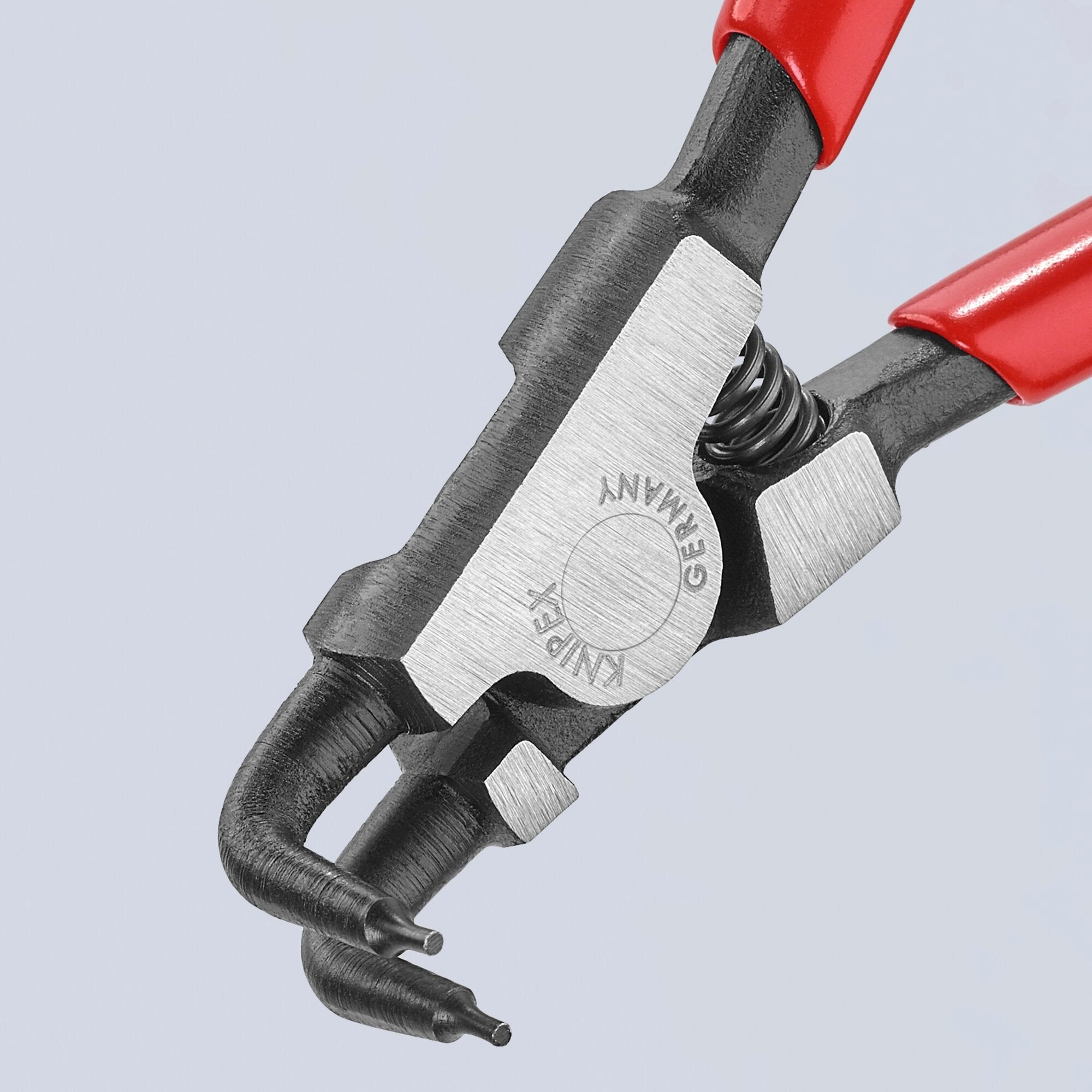 Knipex 46 21 A11 5" External 90 Angled Snap Ring Pliers-Forged Tips