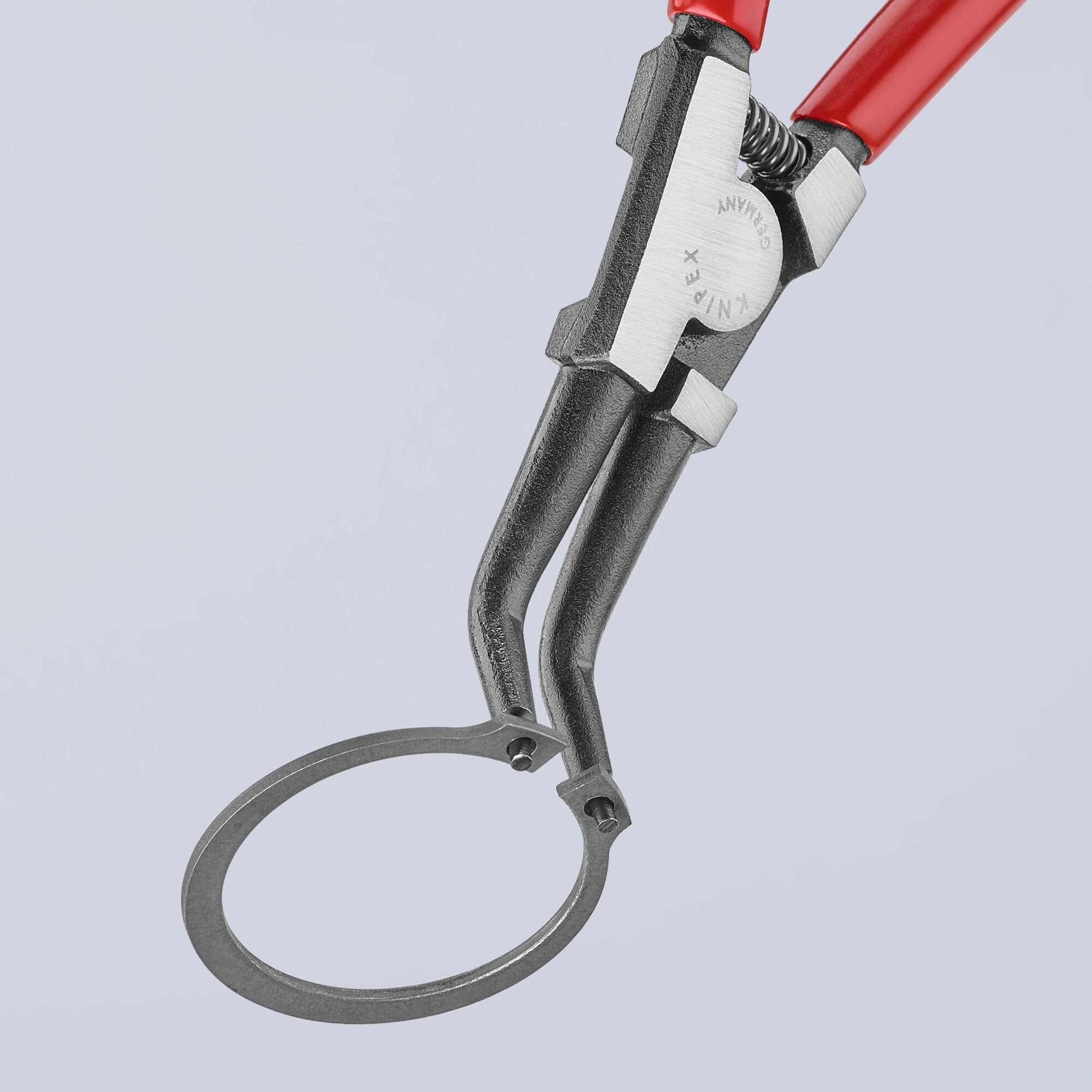 Knipex 46 31 A32 8 1/4" External 45 Angled Snap Ring Pliers-Forged Tips
