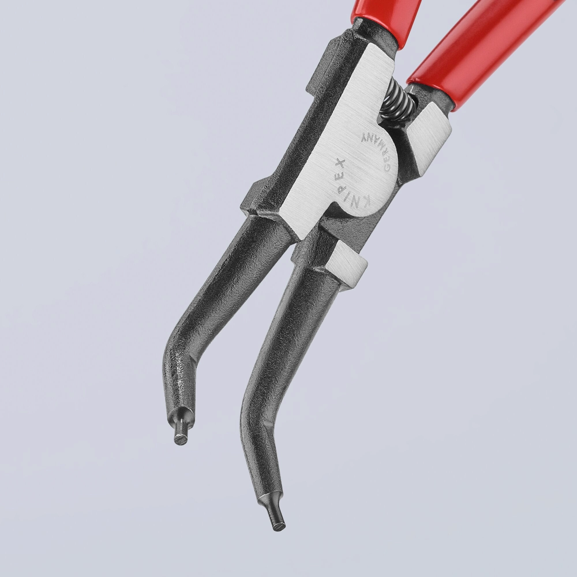 Knipex 46 31 A32 8 1/4" External 45 Angled Snap Ring Pliers-Forged Tips