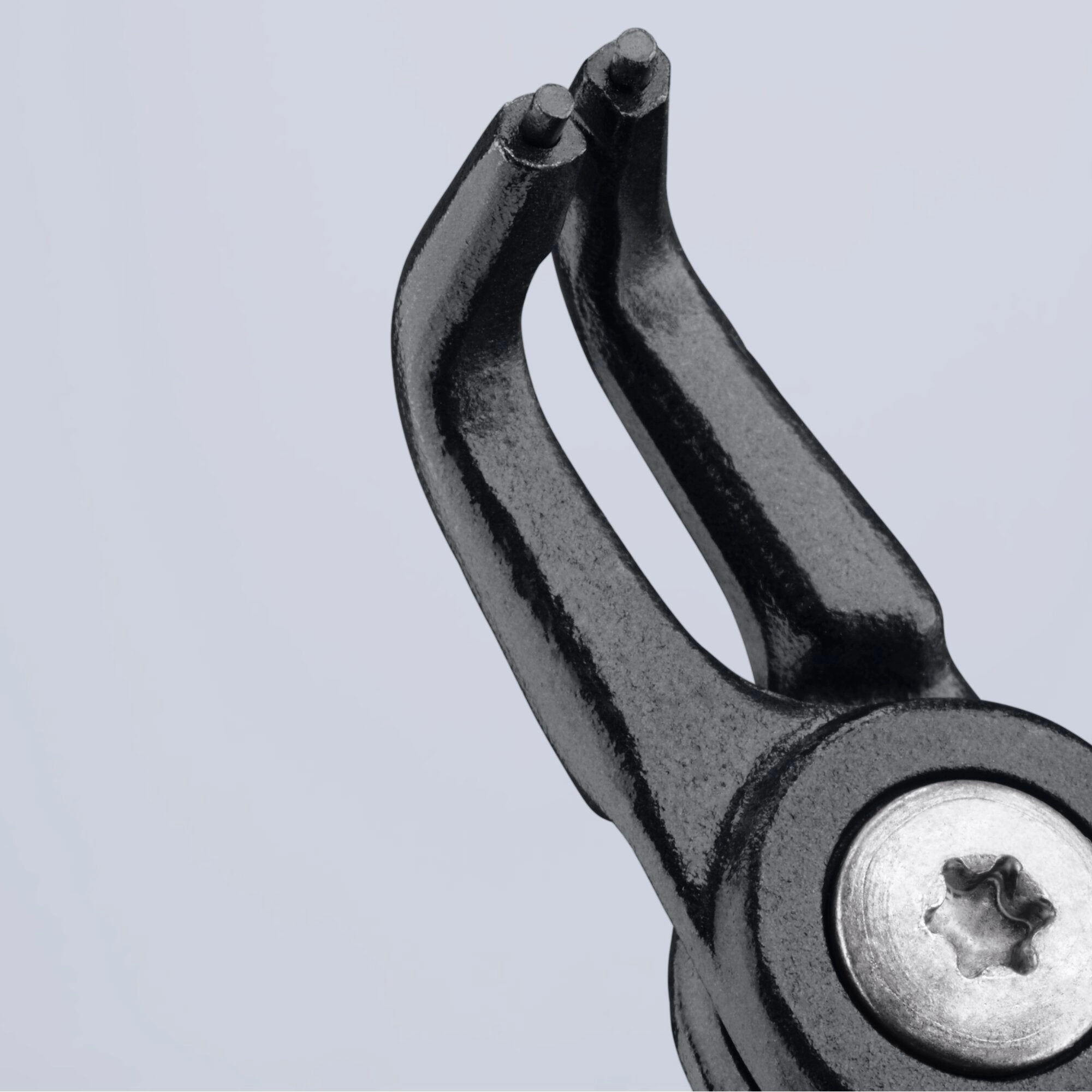 Knipex 48 41 J11 5 1/4" Internal 90 Angled Precision Snap Ring Pliers-Limiter