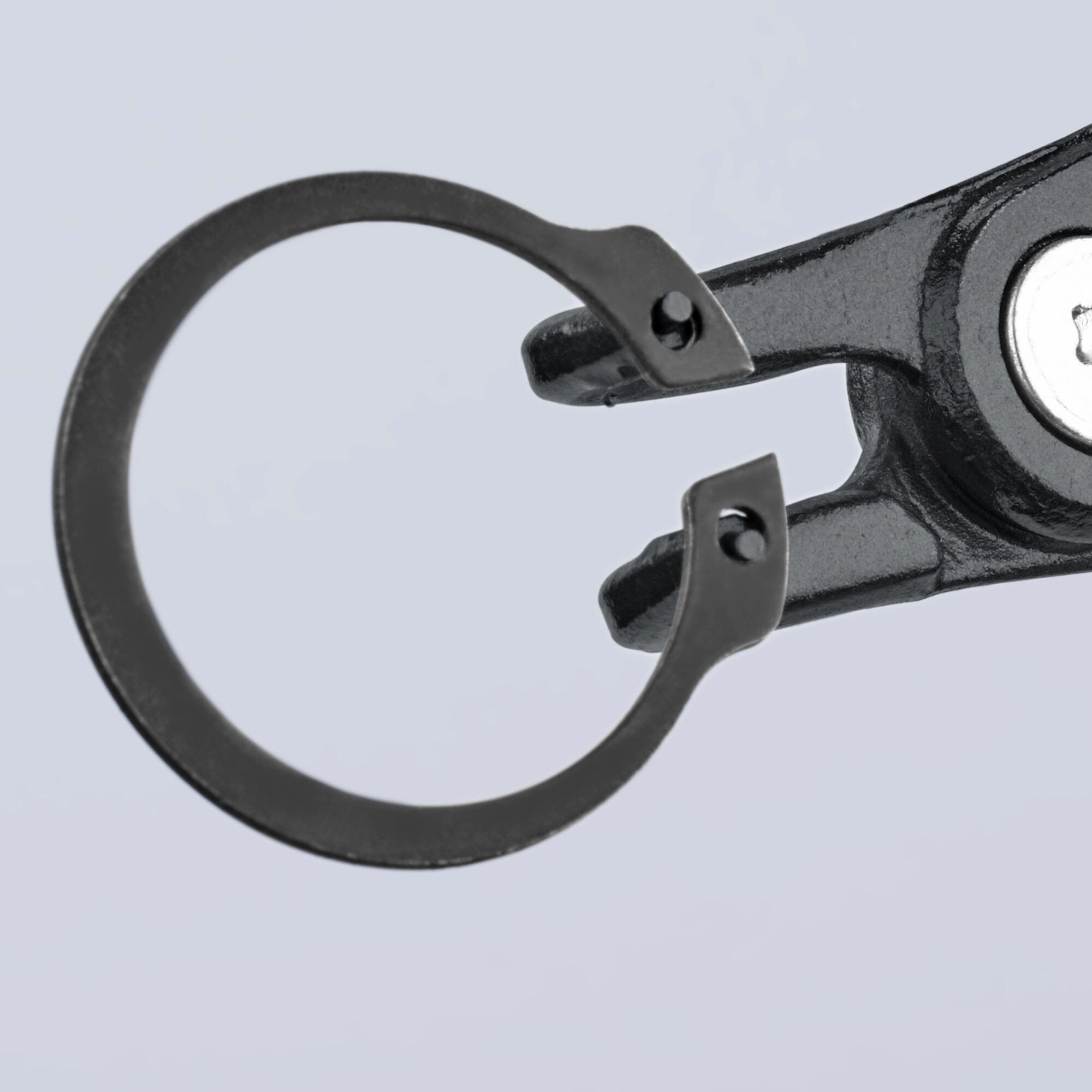 Knipex 49 41 A11 5 1/4" External 90 Angled Precision Snap Ring Pliers-Limiter