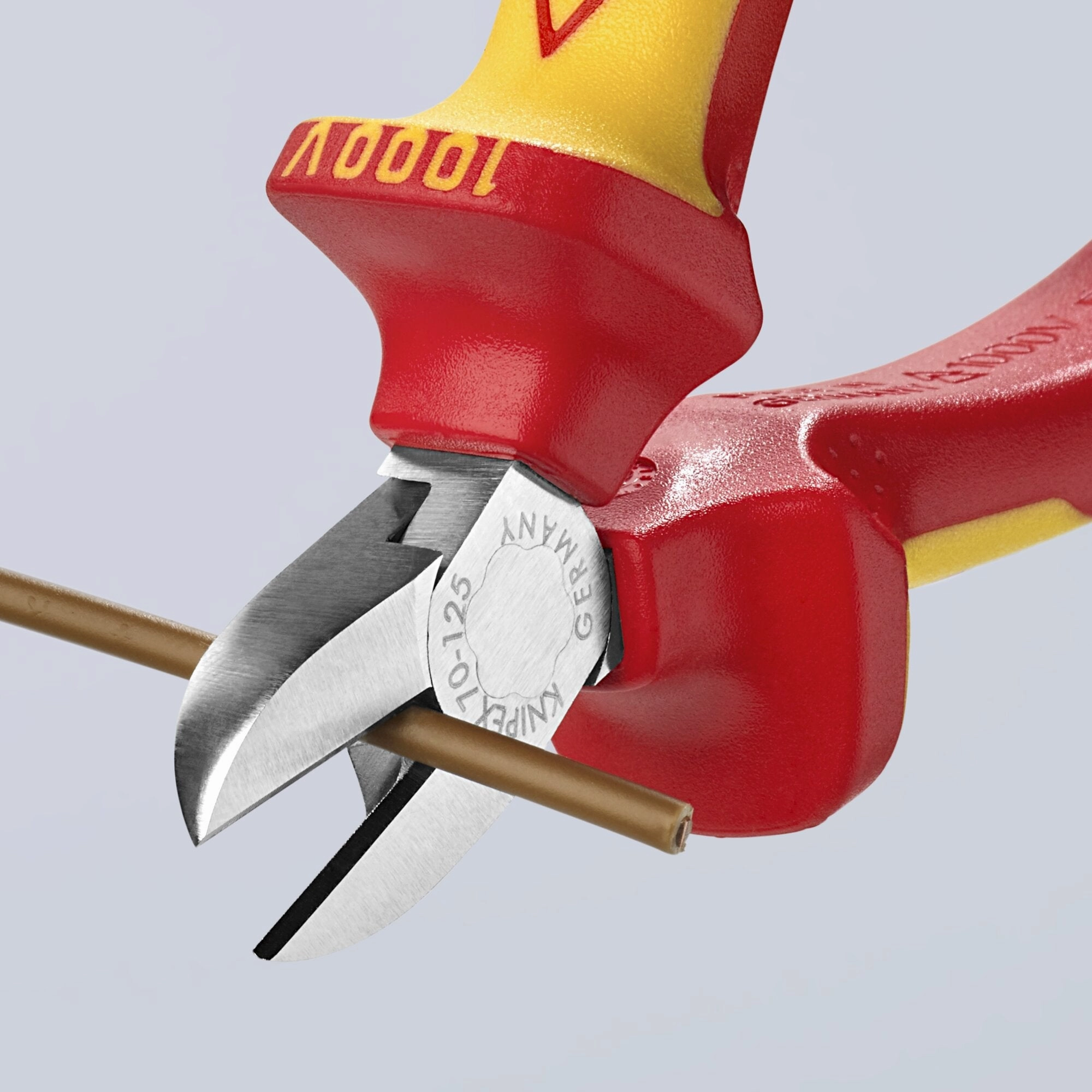 Knipex 70 06 125 5 1/4" Diagonal Cutters-1000V Insulated