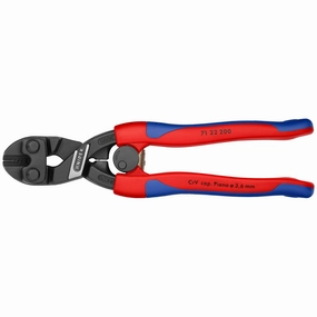 Knipex 71 22 200 8" CoBolt High Leverage 20 Angled Compact Bolt Cutters