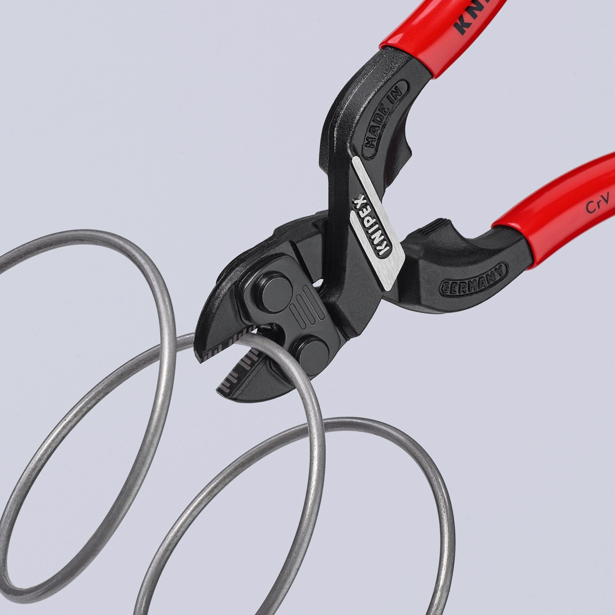 Knipex 71 31 160 SBA 6 1/4" CoBolt S Compact Bolt Cutters-Notched Blade