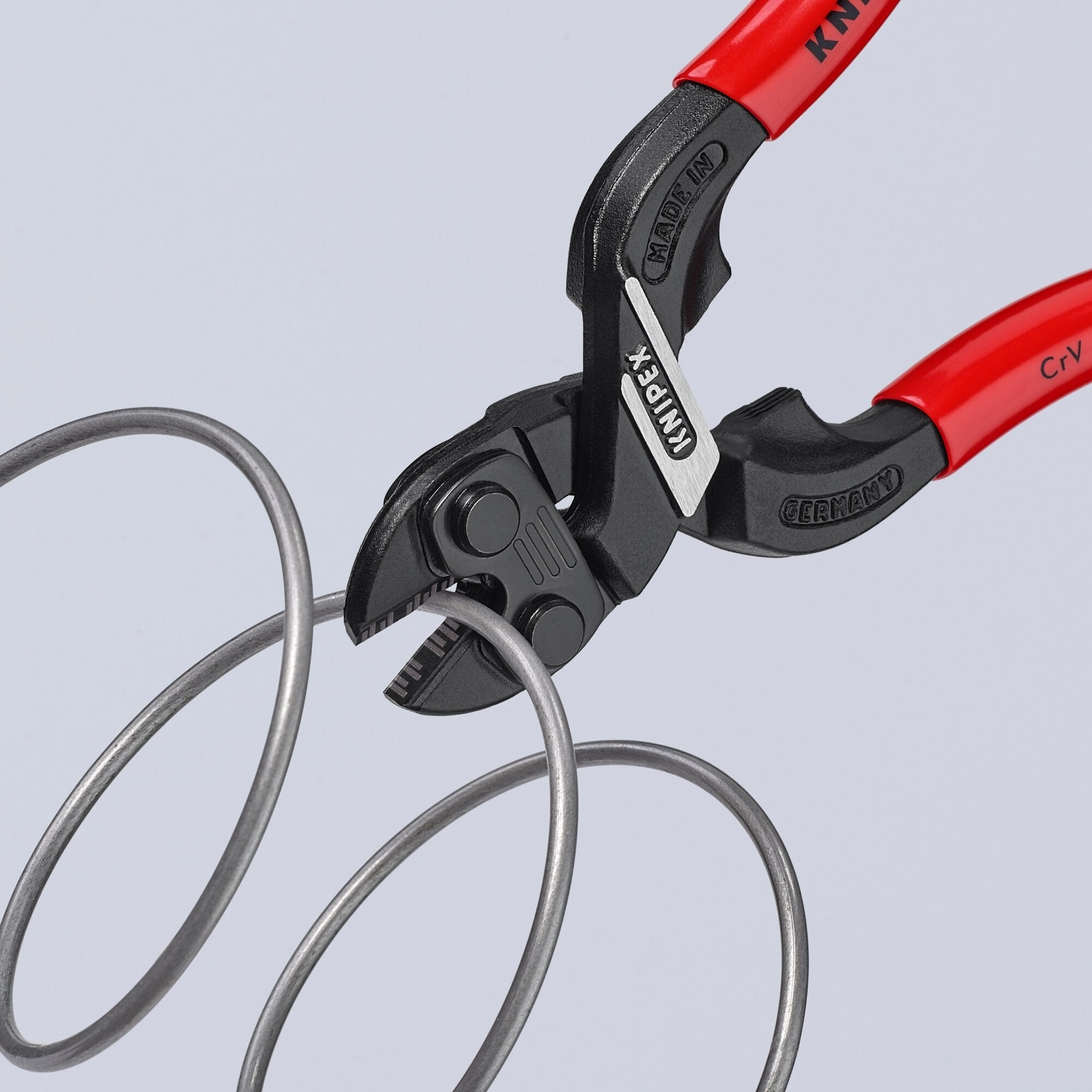 Knipex 71 31 160 SBA 6 1/4" CoBolt S Compact Bolt Cutters-Notched Blade