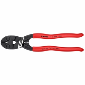 Knipex 71 31 200 R 8" CoBolt High Leverage Compact Bolt Cutters-Fencing with Notched Blade