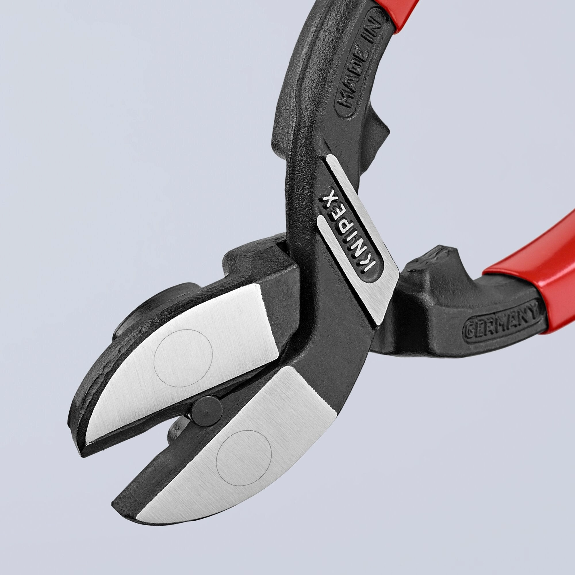 Knipex 71 41 200 8" CoBolt High Leverage 20 Angled Compact Bolt Cutters-Notched Blade