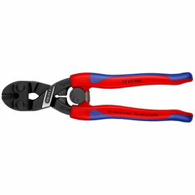 Knipex 72 62 200 8" High Leverage Flush Cutter for Plastic and Soft Metal