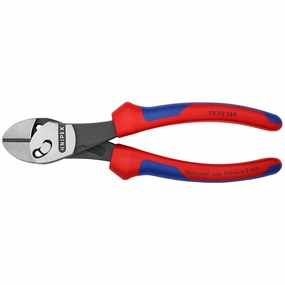 Knipex 73 72 180 BK 7 1/4" Twinforce Diagonal Super Cutters
