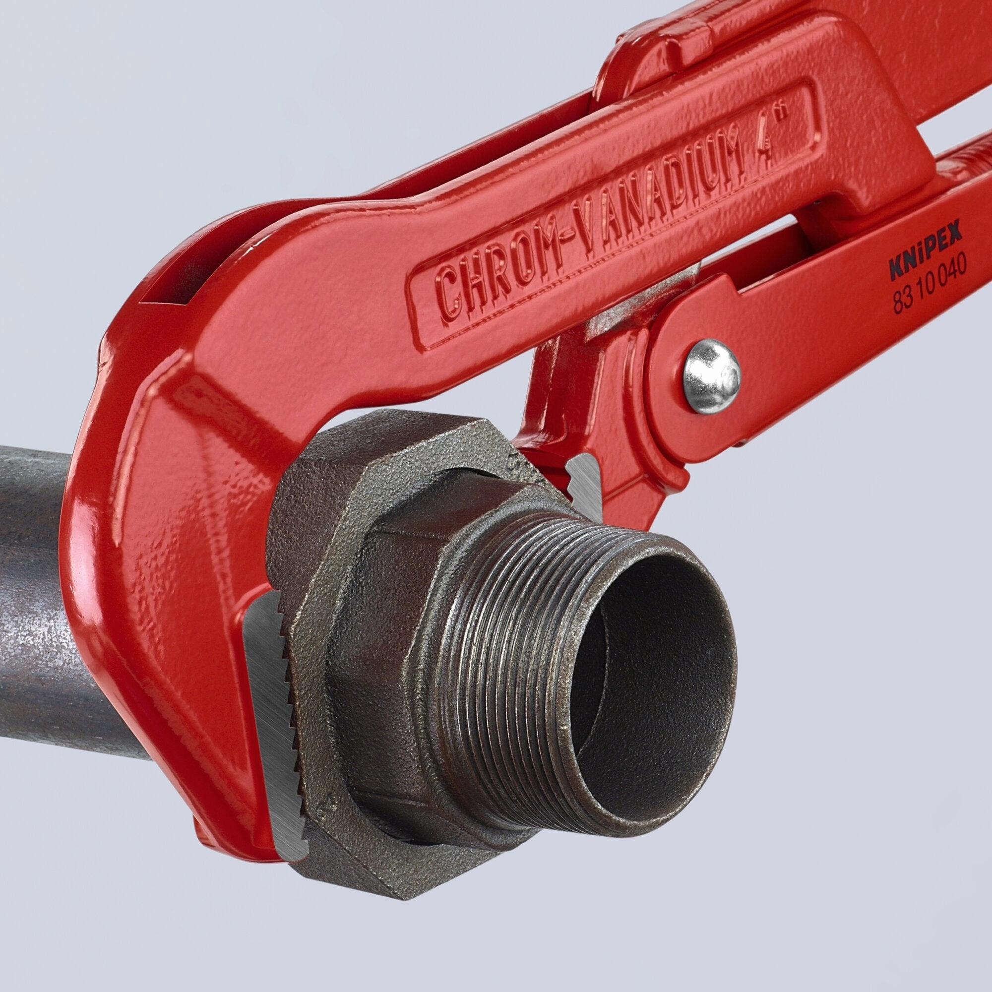 Knipex 83 10 040 29 1/4" Swedish Pipe Wrench-90