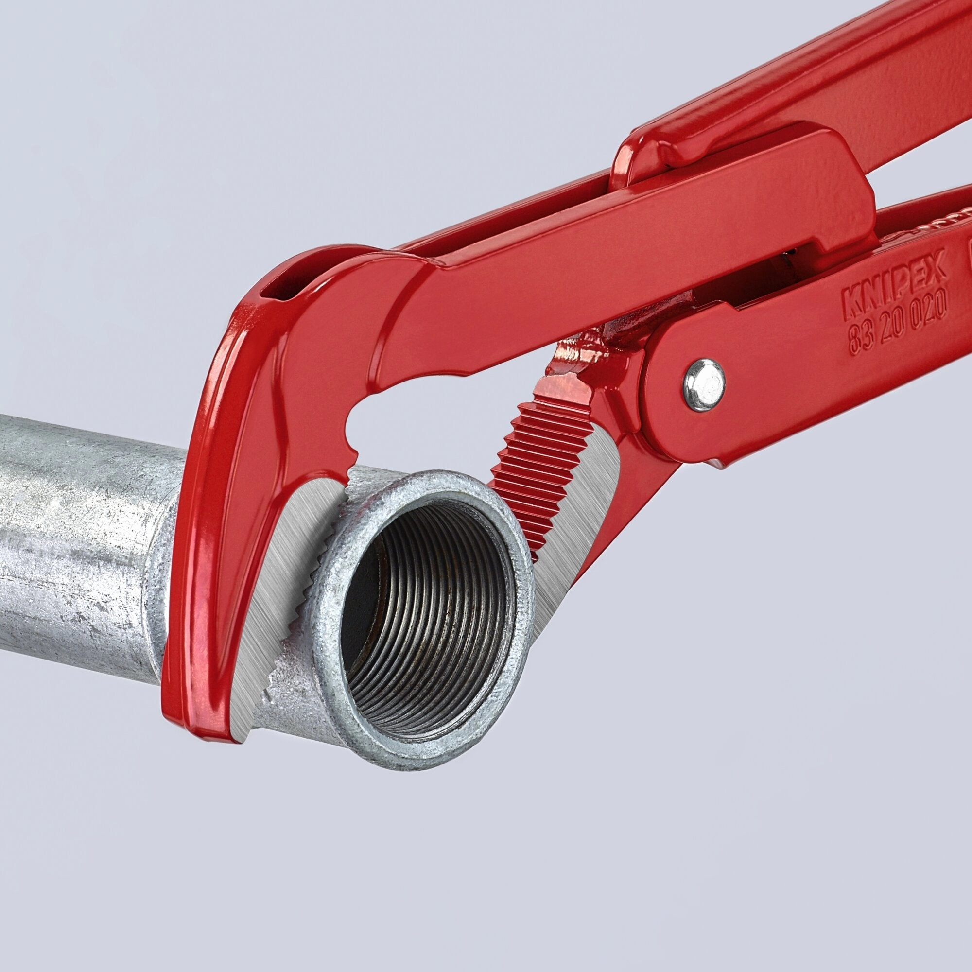Knipex 83 20 020 22 1/4" Swedish Pipe Wrench-45