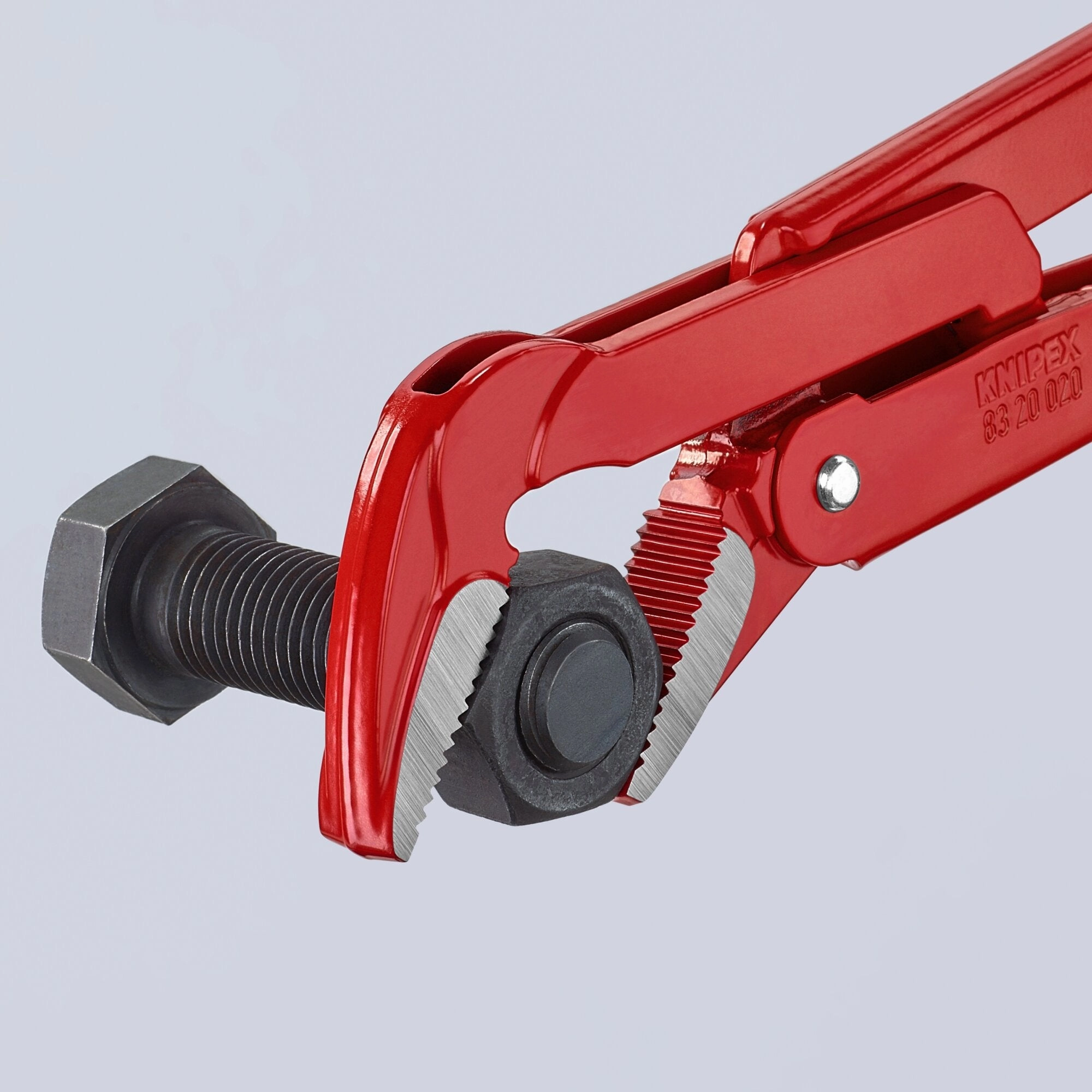 Knipex 83 20 020 22 1/4" Swedish Pipe Wrench-45
