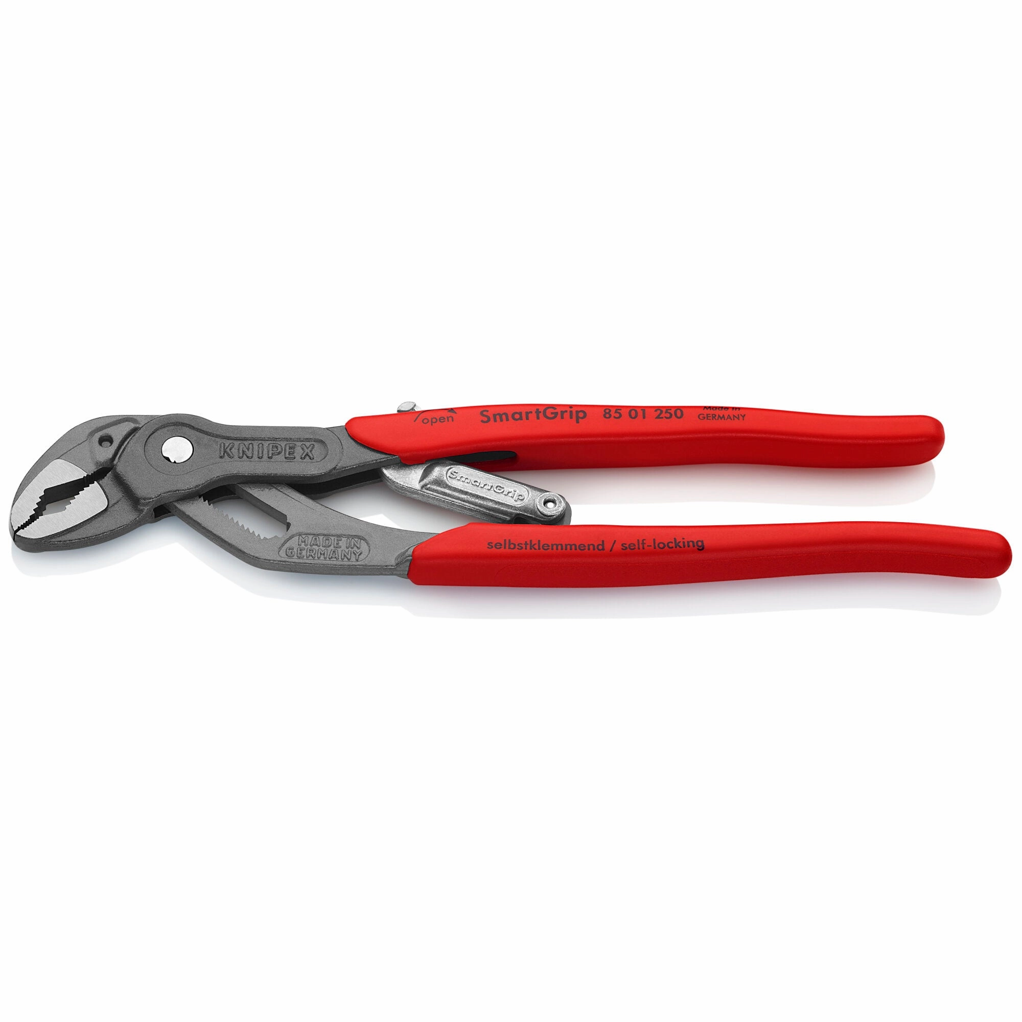 Knipex 85 01 250 US 10" SmartGrip Water Pump Pliers with Automatic Adjustment