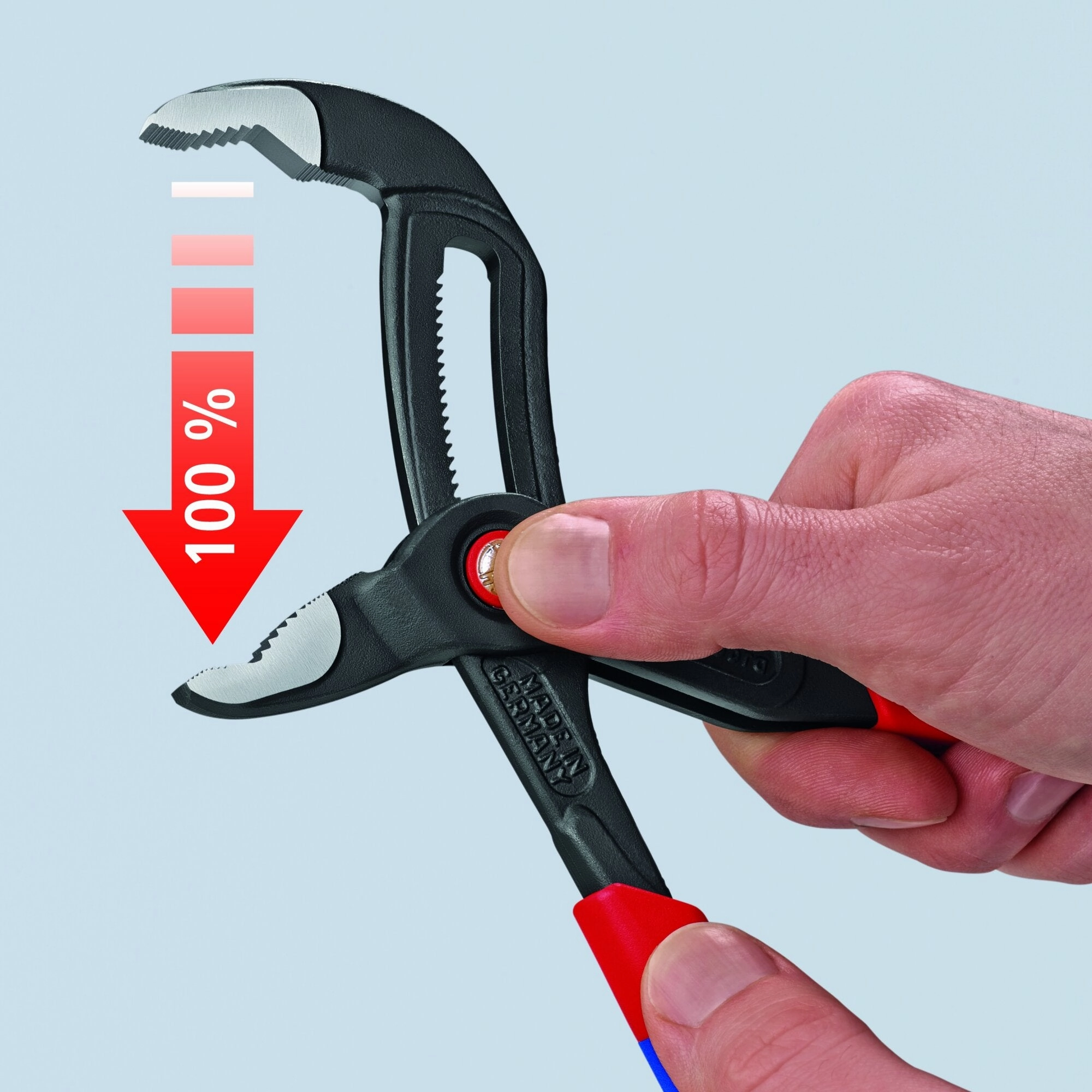 Knipex 87 21 250 10" Cobra QuickSet Water Pump Pliers