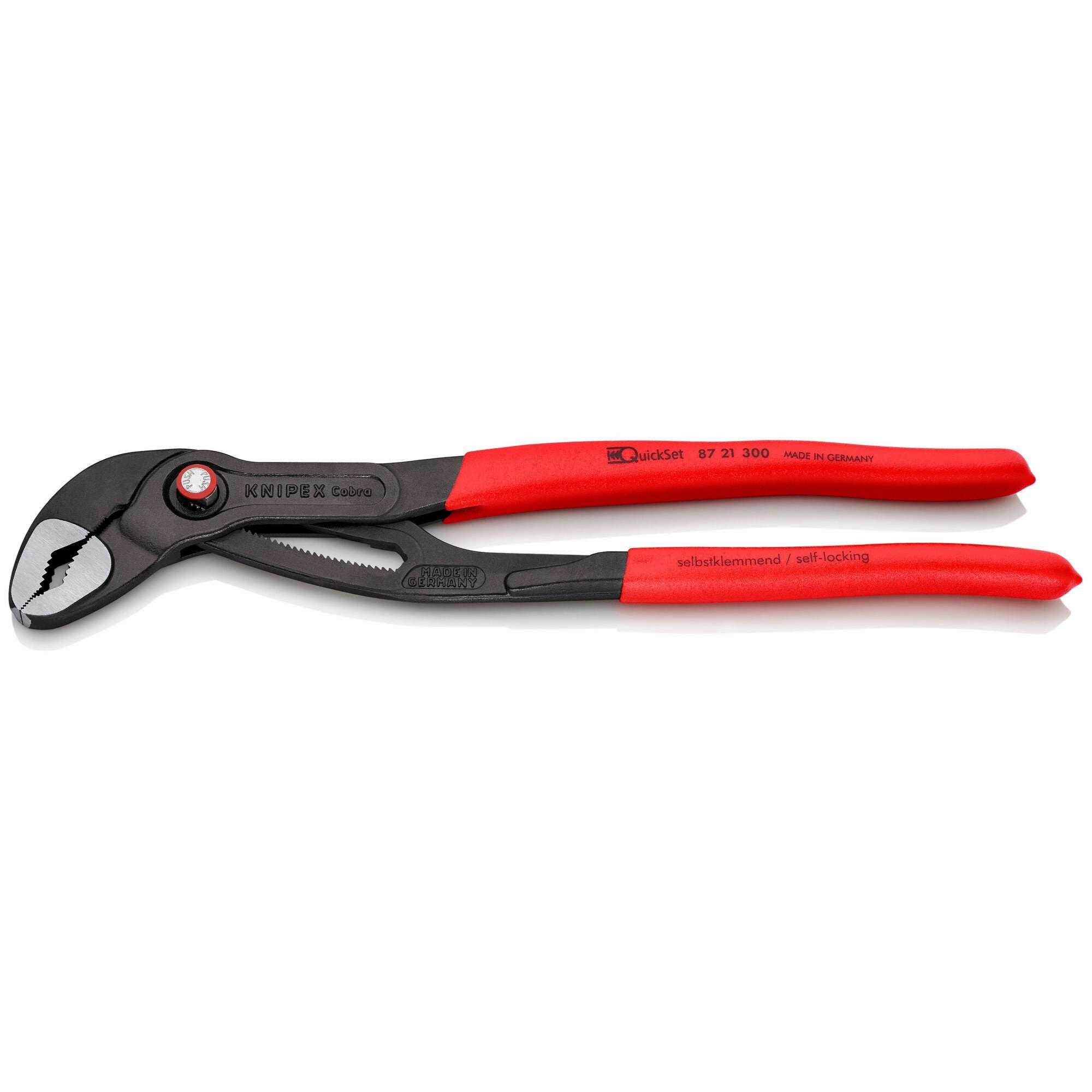 Knipex 87 21 300 12" Cobra QuickSet Water Pump Pliers