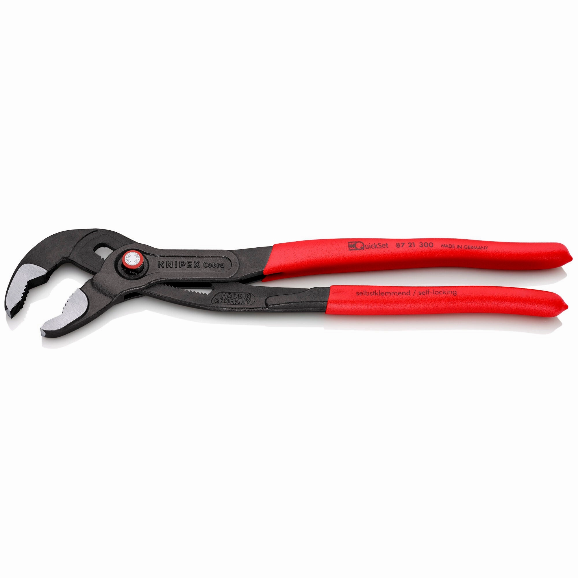 Knipex 87 21 300 12" Cobra QuickSet Water Pump Pliers