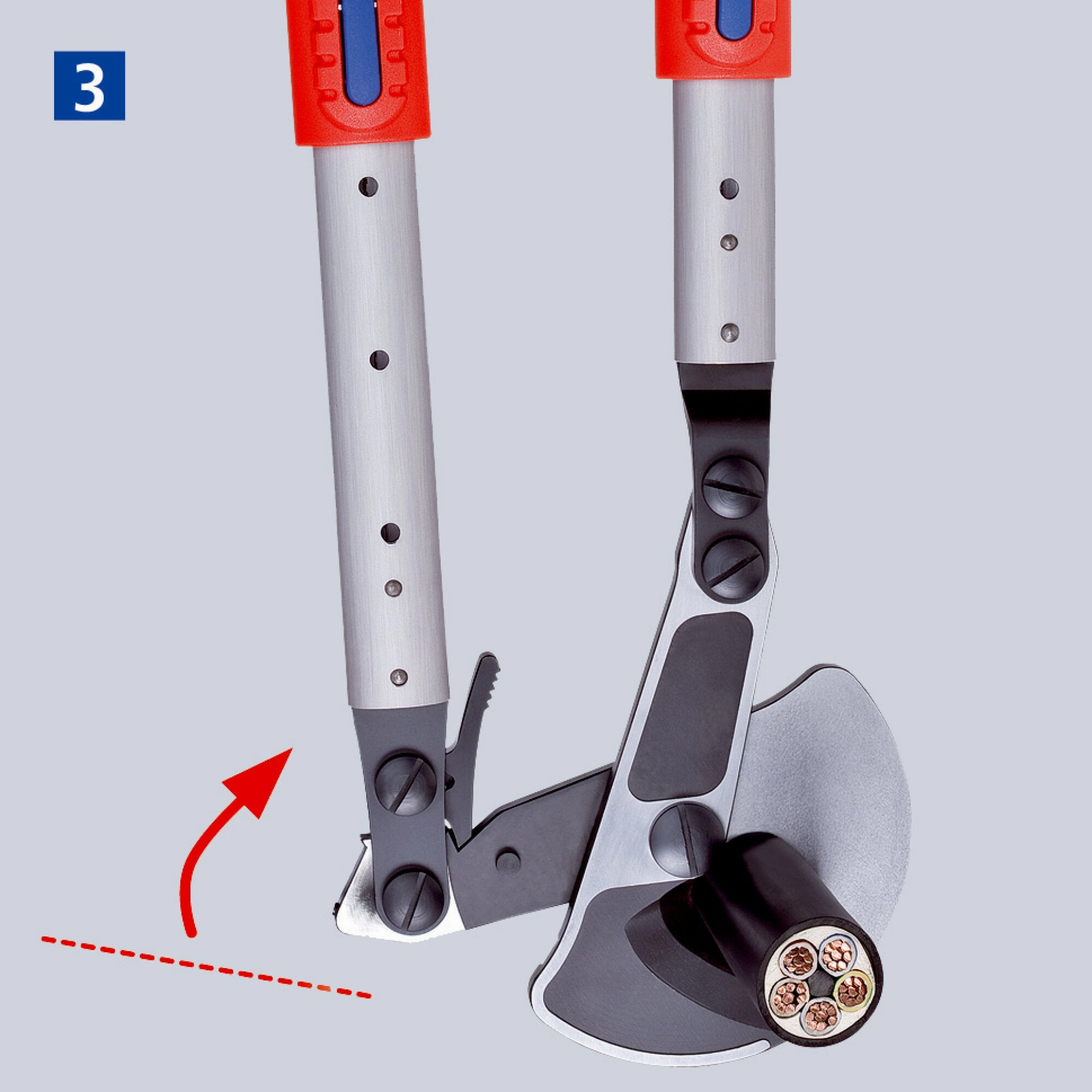 Knipex 95 32 038 22" Cable Cutters with Telescopic Handles