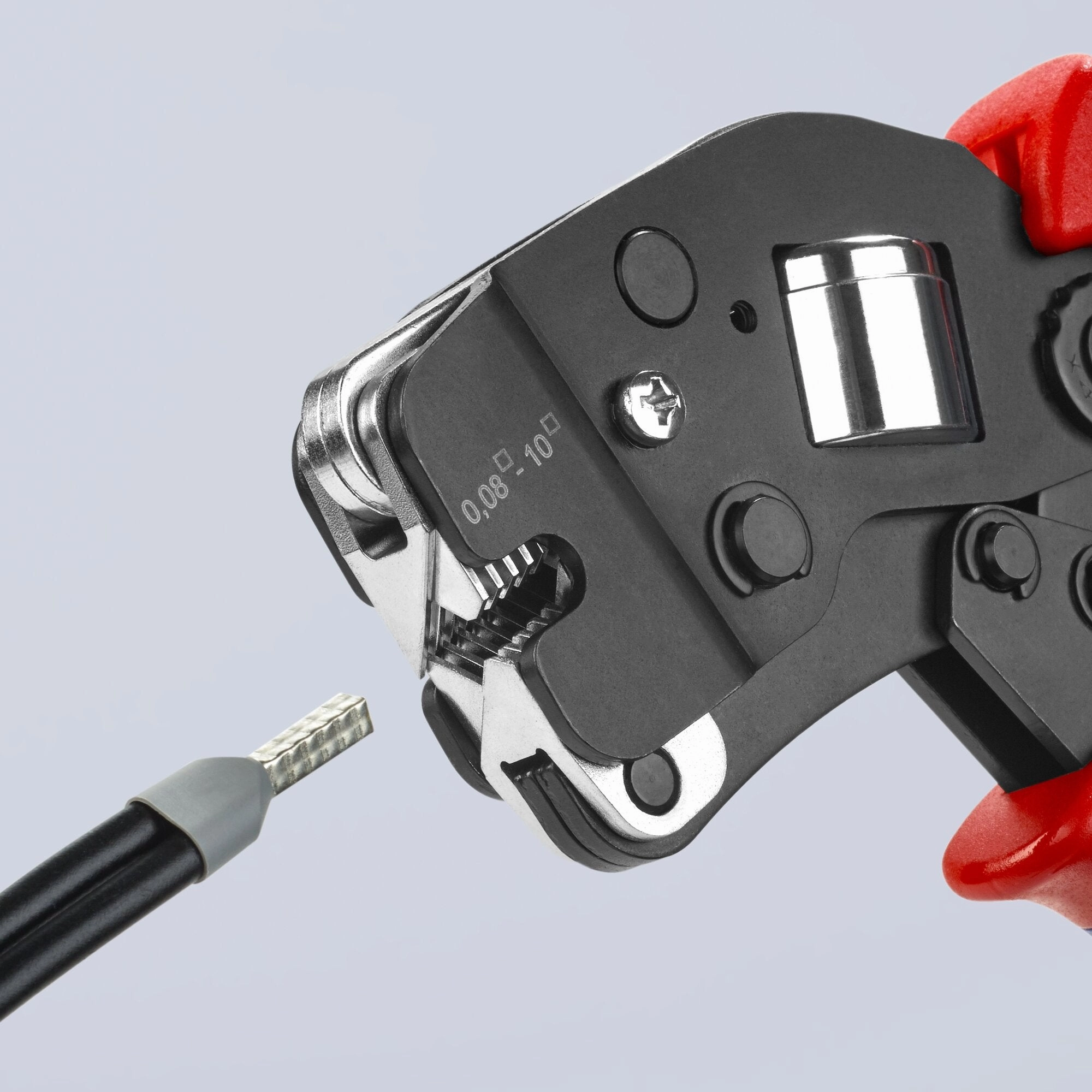 Knipex 97 53 08 7 1/2" Self-Adjusting Crimping Pliers For Wire Ferrules