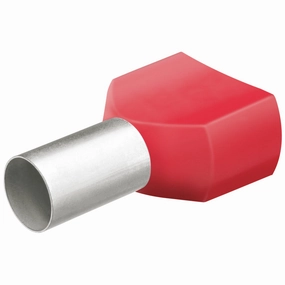 Knipex 97 99 372 18 AWG (1.0 mm) Twin Wire End Ferrule With Collar