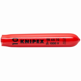 Knipex 98 66 10 Self-Clamping Plastic Slip-On Cap-1000V Insulated